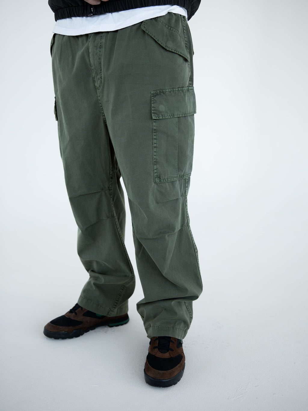 thisisneverthat - Overdyed Cargo Pant Olive (Green) product image 6 | TRAB K-Fashion Australia