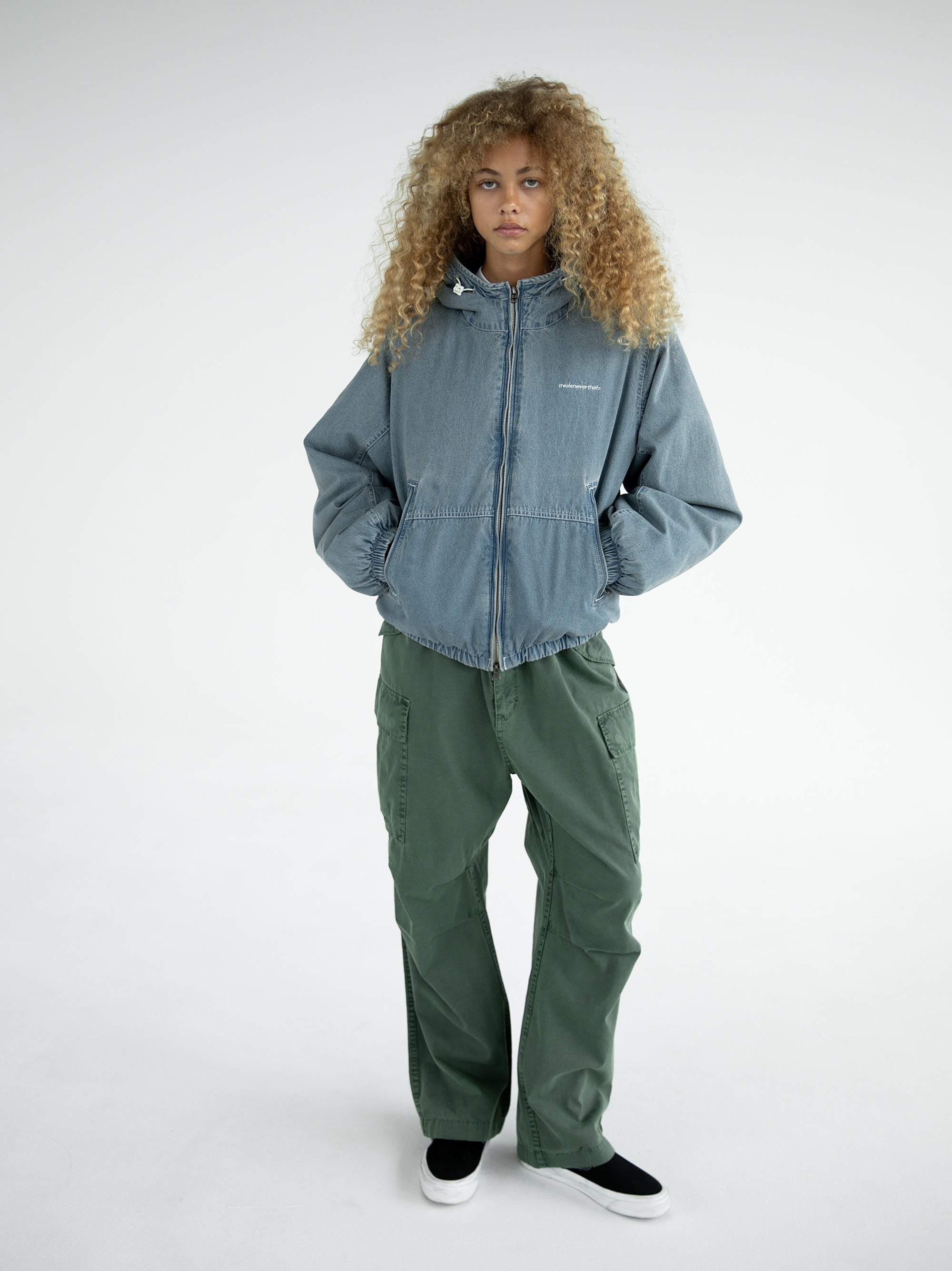 thisisneverthat - Overdyed Cargo Pant Olive (Green) product image 7 | TRAB K-Fashion Australia