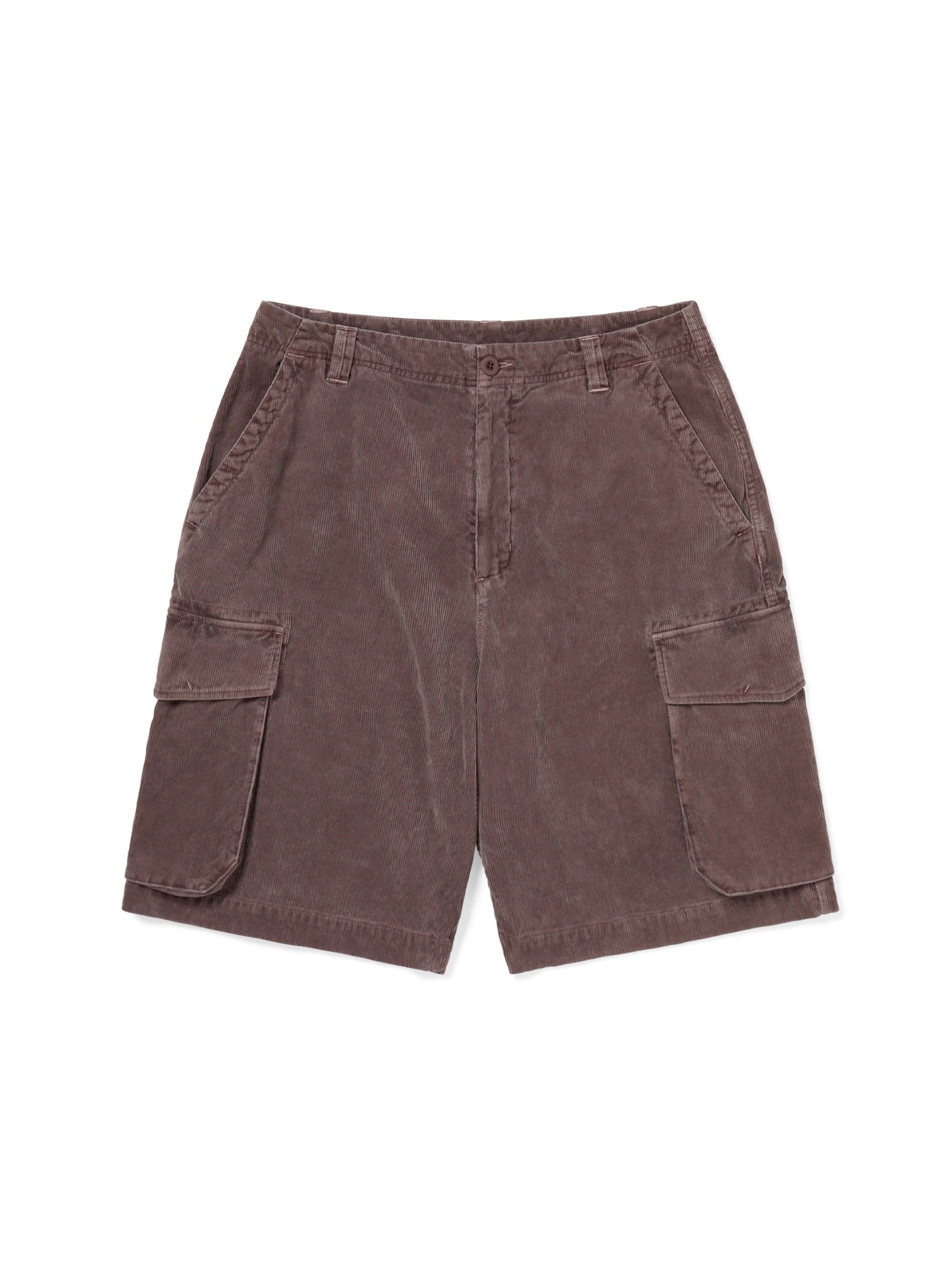 thisisneverthat - Overdyed Corduroy Cargo Short (Burgundy) product image 1 | TRAB K-Fashion Australia