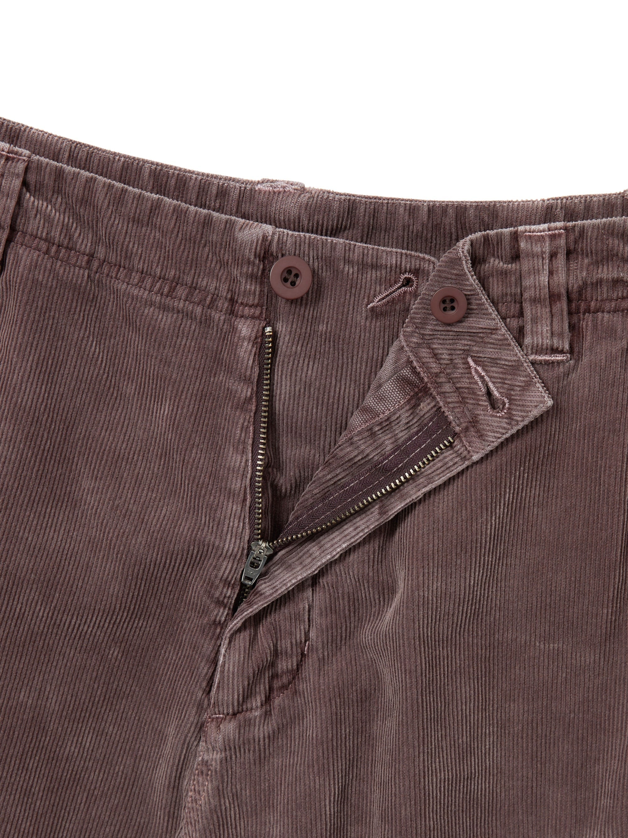 thisisneverthat - Overdyed Corduroy Cargo Short (Burgundy) product image 2 | TRAB K-Fashion Australia