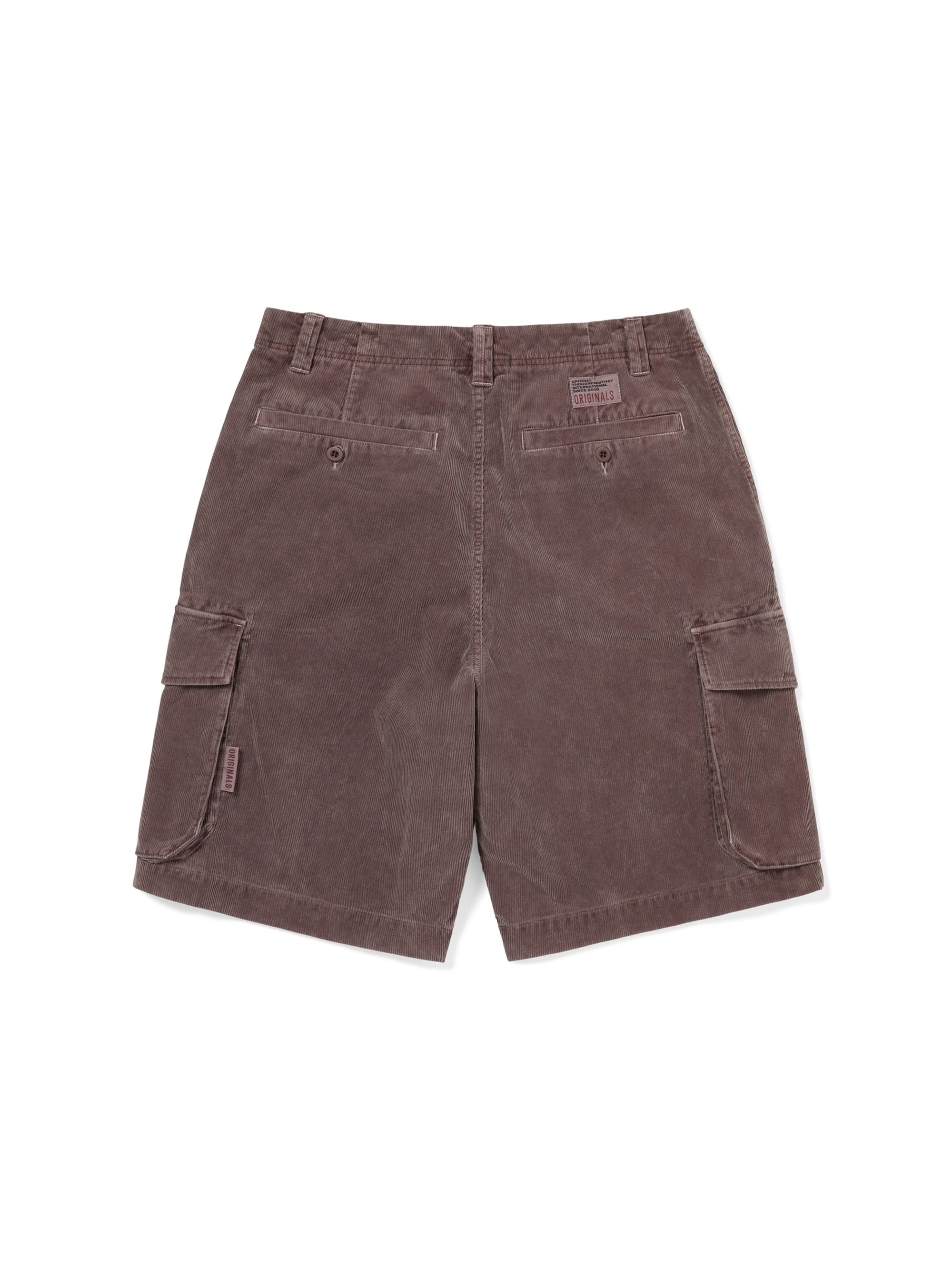 thisisneverthat - Overdyed Corduroy Cargo Short (Burgundy) product image 4 | TRAB K-Fashion Australia