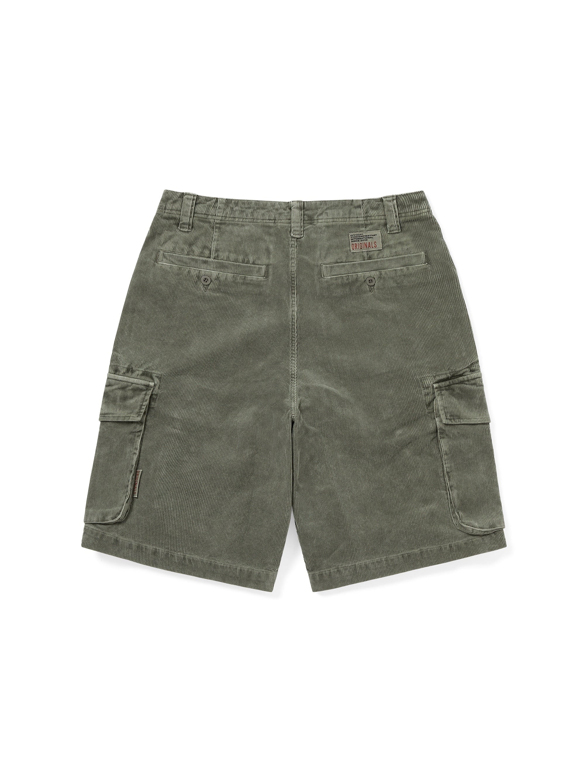 thisisneverthat - Overdyed Corduroy Cargo Short (Dark Olive) product image 4 | TRAB K-Fashion Australia