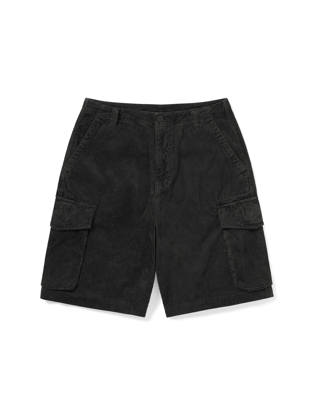 thisisneverthat - Overdyed Corduroy Cargo Short (Washed Black) product image 1 | TRAB K-Fashion Australia