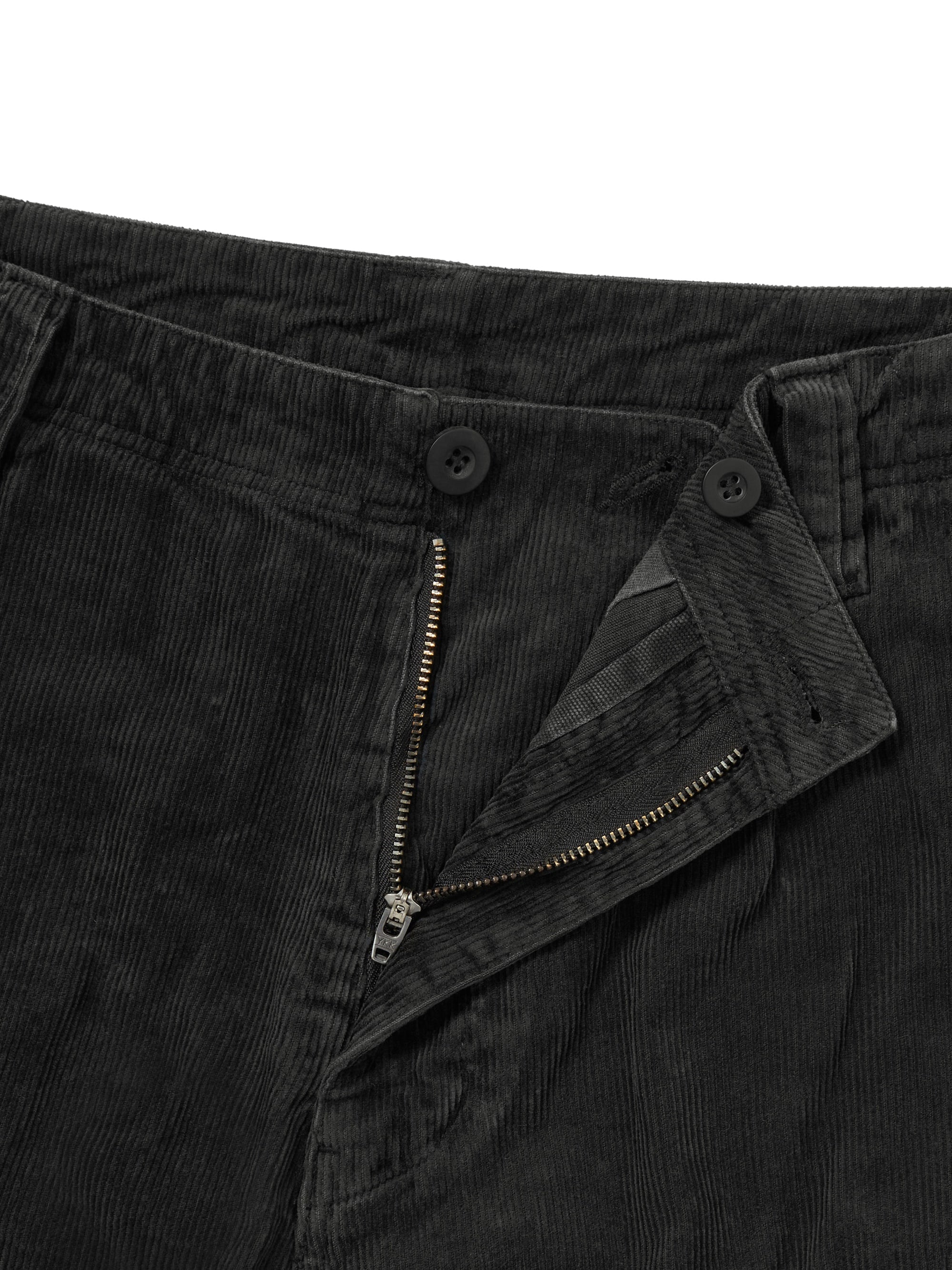 thisisneverthat - Overdyed Corduroy Cargo Short (Black) product image 2 | TRAB K-Fashion Australia