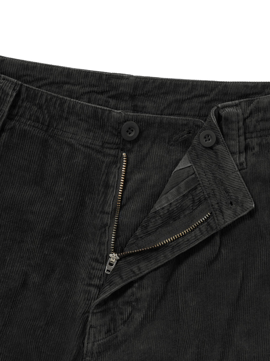 thisisneverthat - Overdyed Corduroy Cargo Short (Washed Black) product image 2 | TRAB K-Fashion Australia