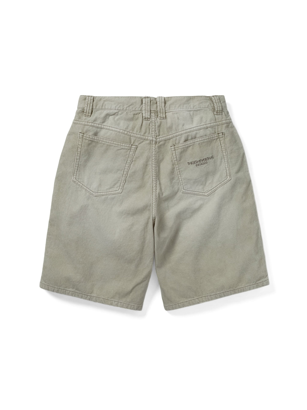 thisisneverthat - Overdyed Corduroy Short (beige) product image 4 | TRAB K-Fashion Australia
