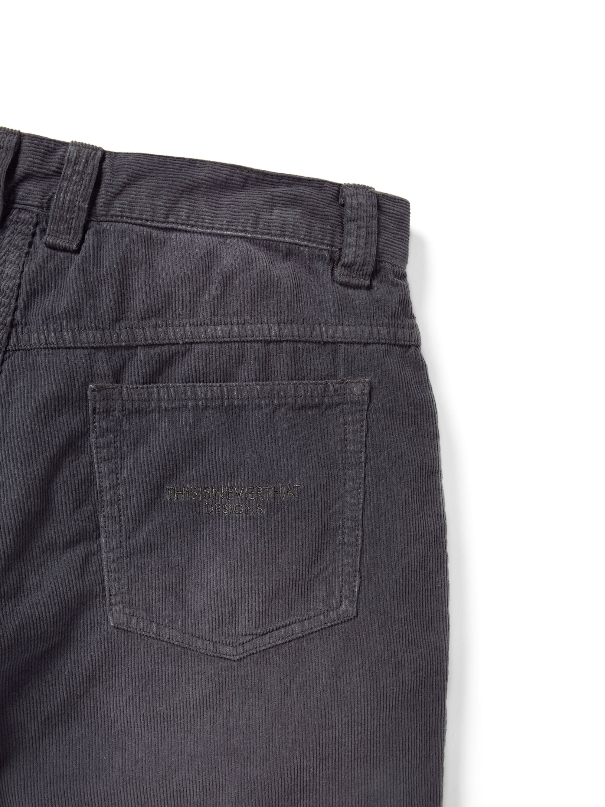 thisisneverthat - Overdyed Corduroy Short (Dark Purple) product image 3 | TRAB K-Fashion Australia