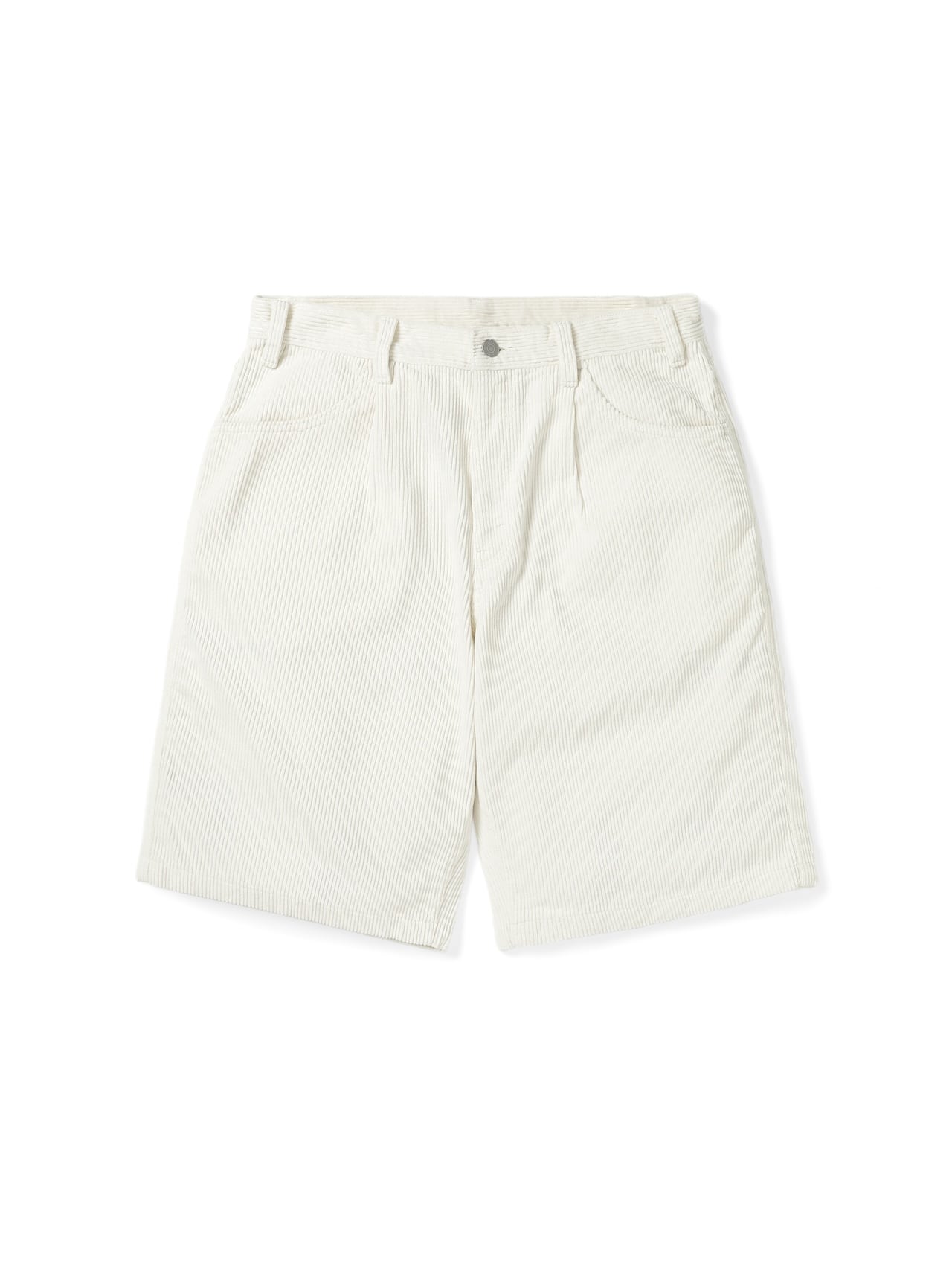 thisisneverthat - (SS24) Overdyed Corduroy Short (White) product image 1 | TRAB K-Fashion Australia