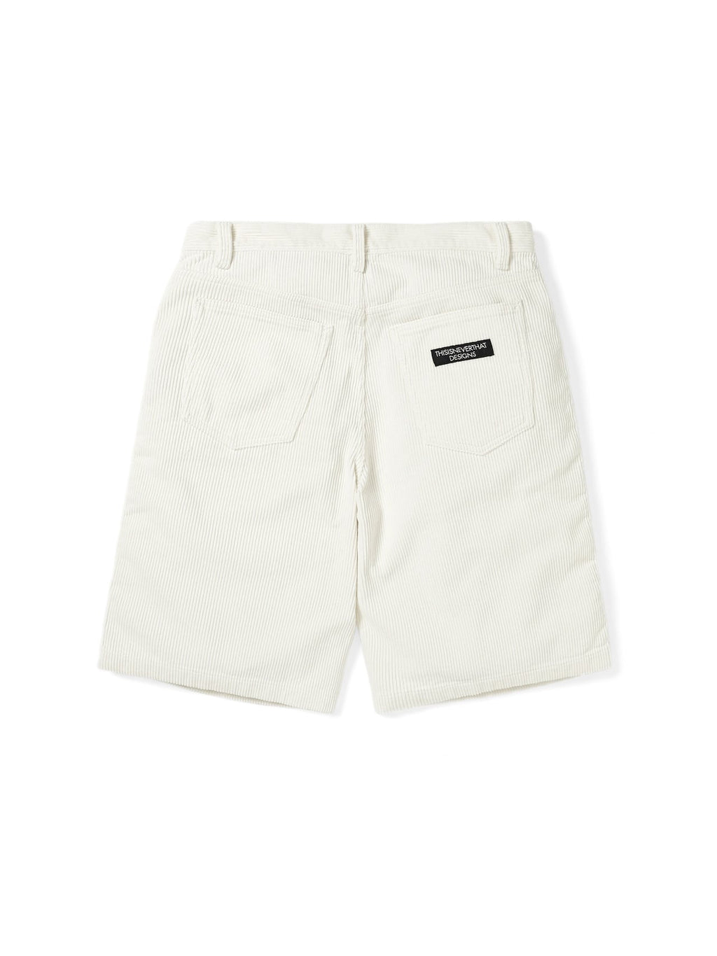thisisneverthat - (SS24) Overdyed Corduroy Short (White) product image 5 | TRAB K-Fashion Australia