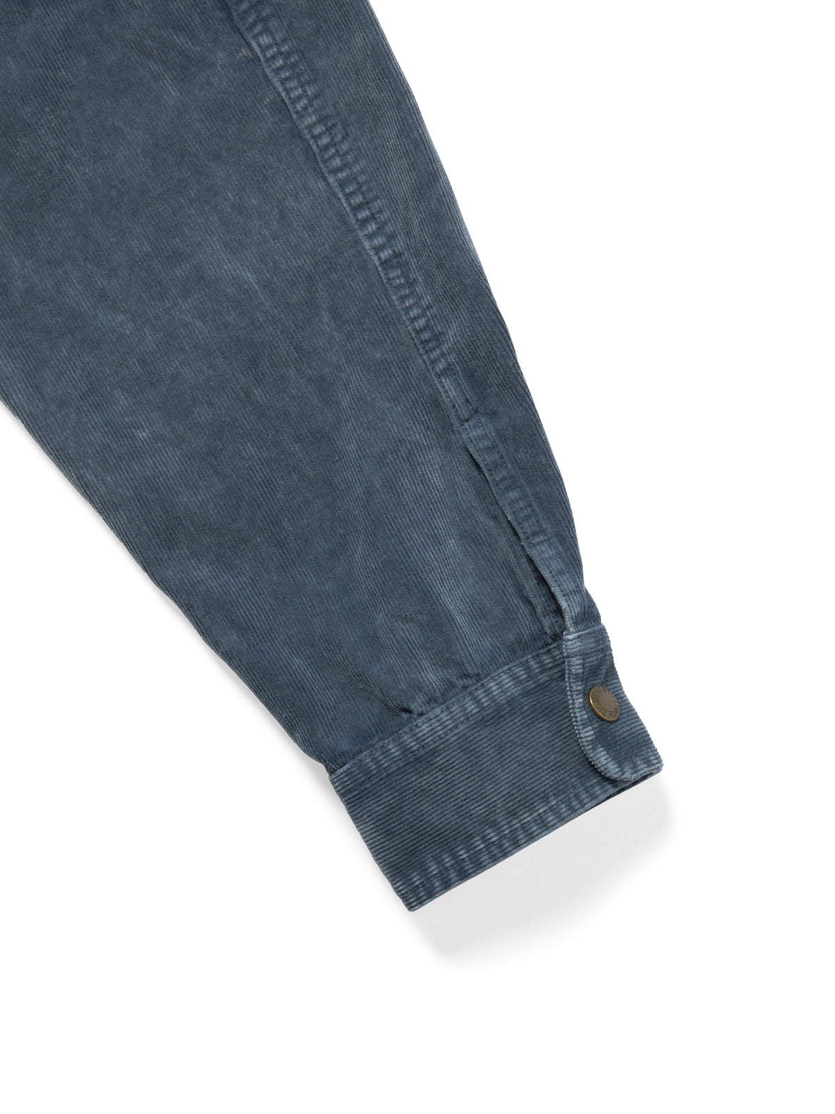 thisisneverthat - Overdyed Corduroy Zip Shirt (Blue) product image 3 | TRAB K-Fashion Australia