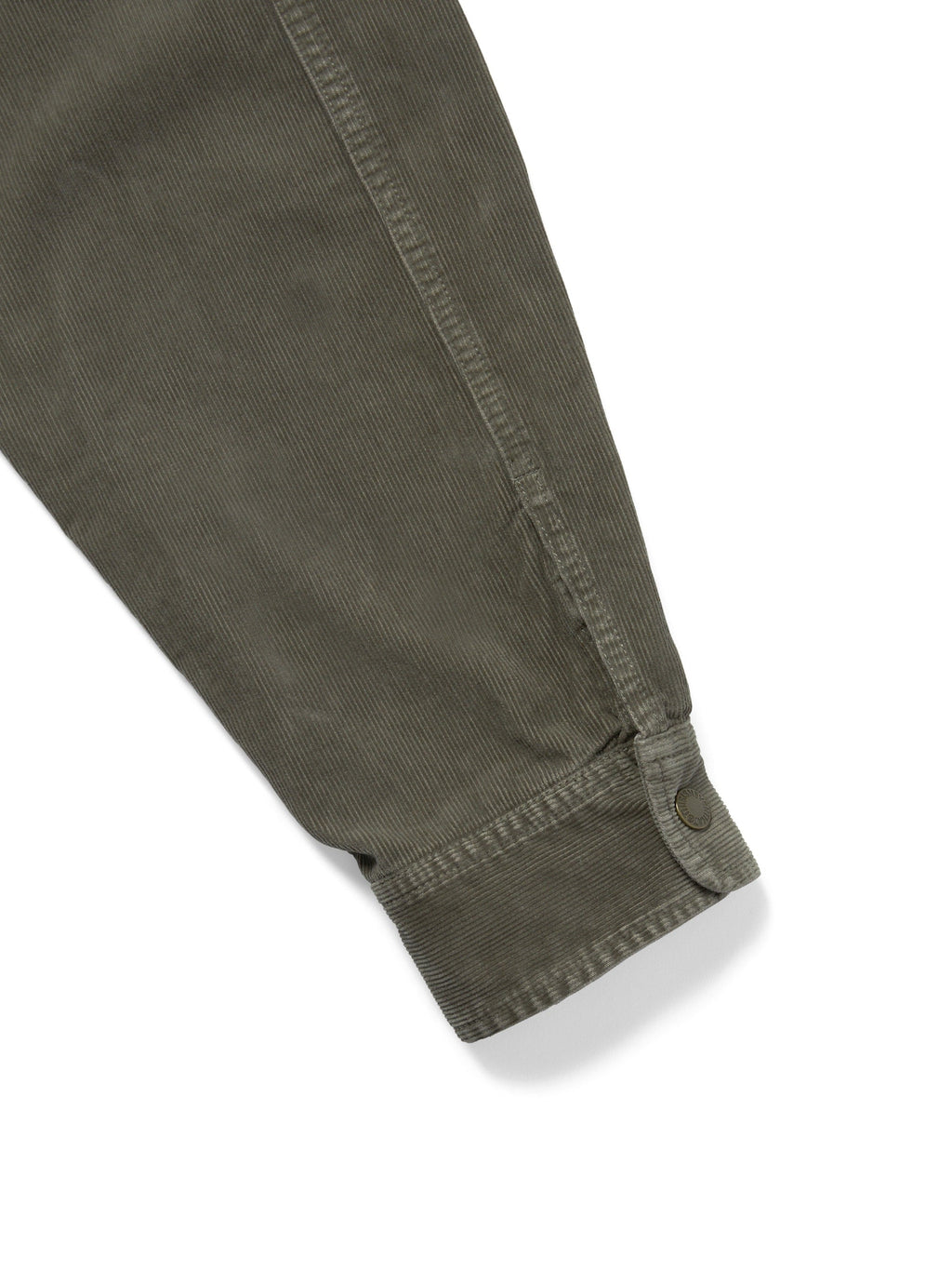 thisisneverthat - Overdyed Corduroy Zip Shirt (Khaki Grey) product image 3 | TRAB K-Fashion Australia
