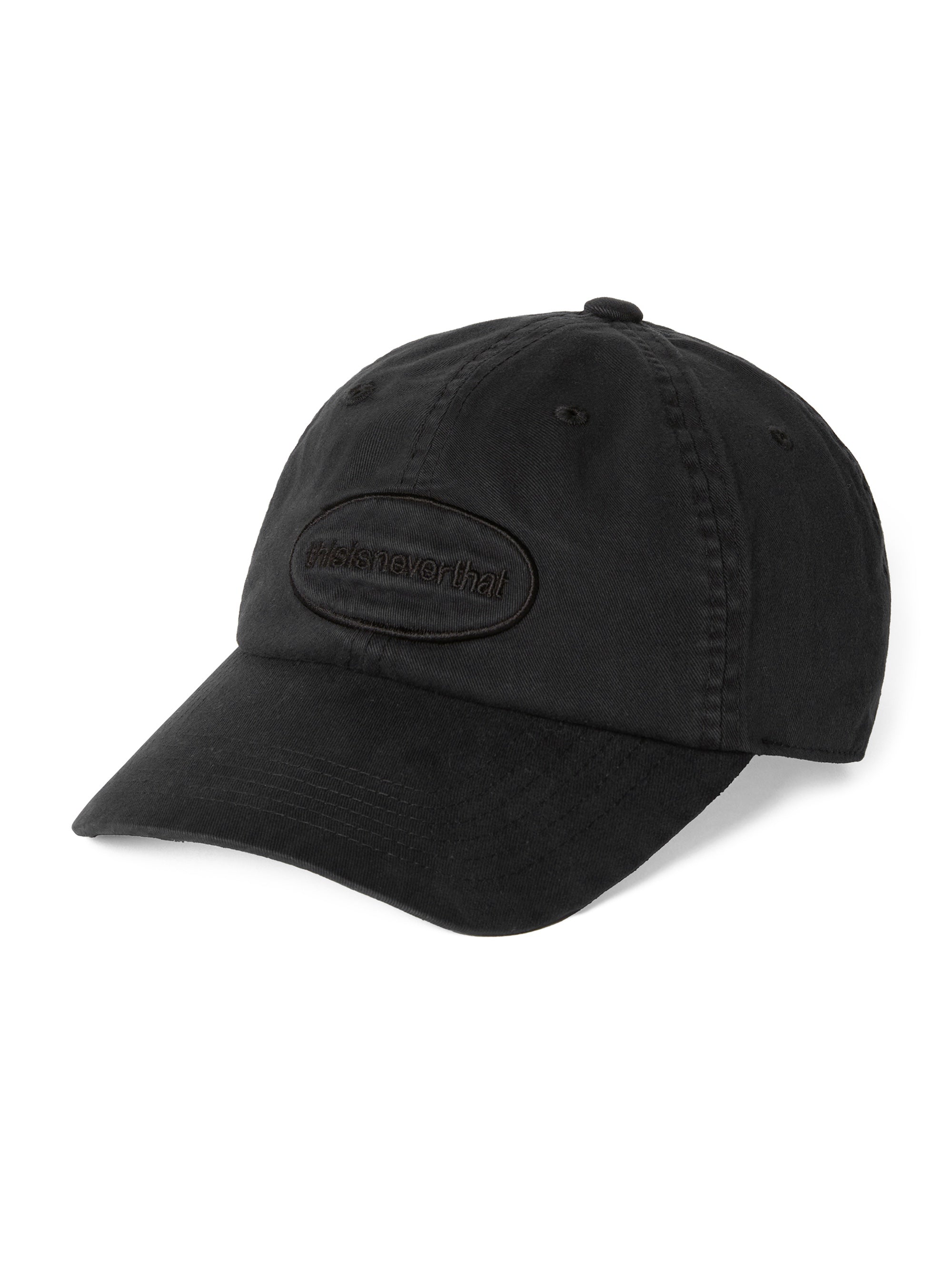 thisisneverthat - Overdyed E/T-Logo Cap (Black) product image 1 | TRAB K-Fashion Australia