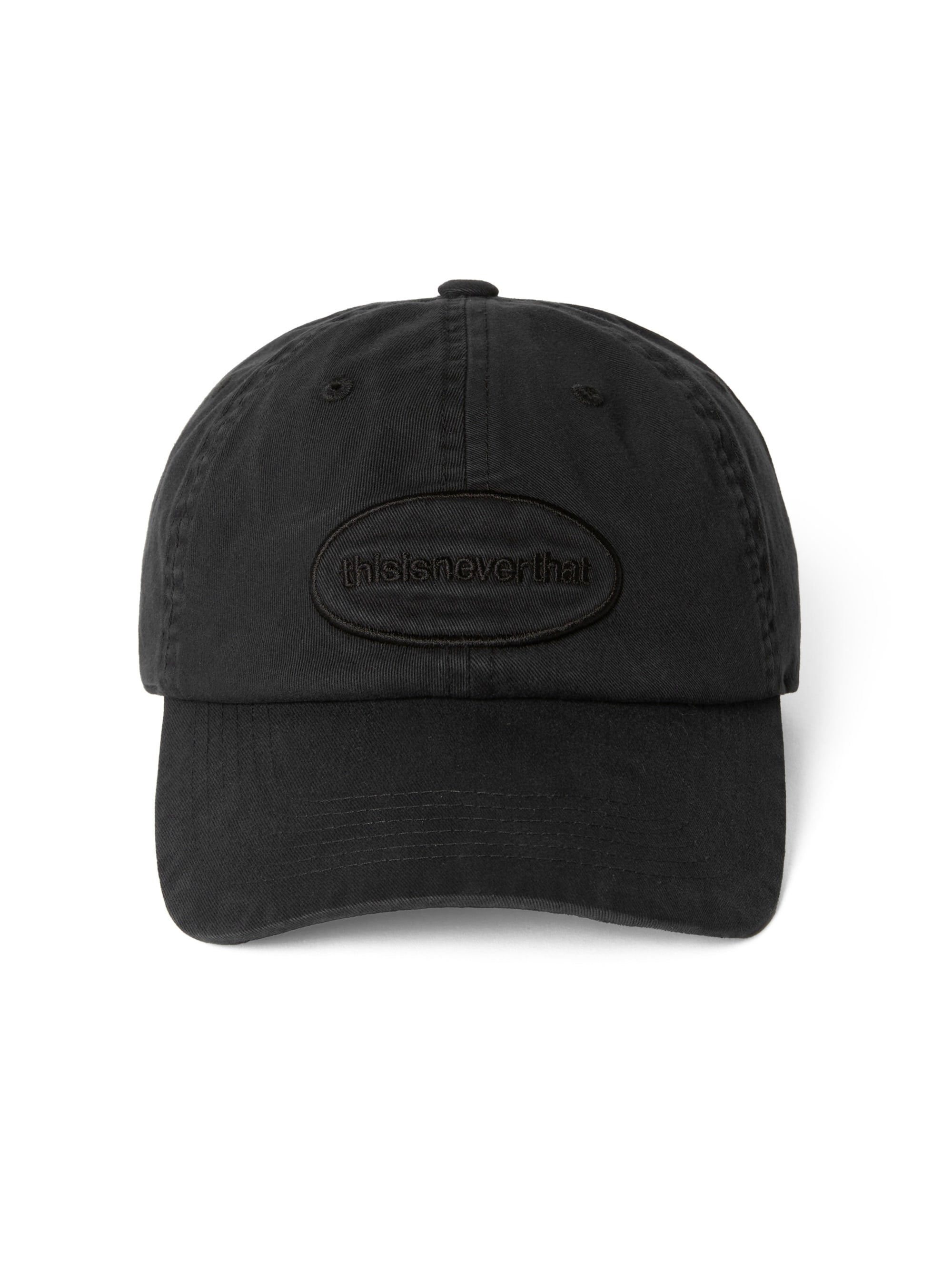 thisisneverthat - Overdyed E/T-Logo Cap (Black) product image 2 | TRAB K-Fashion Australia