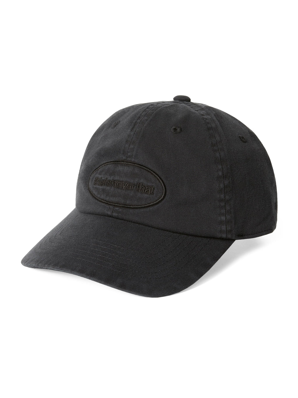 thisisneverthat - Overdyed E/T-Logo Cap (Black) product image 1 | TRAB K-Fashion Australia