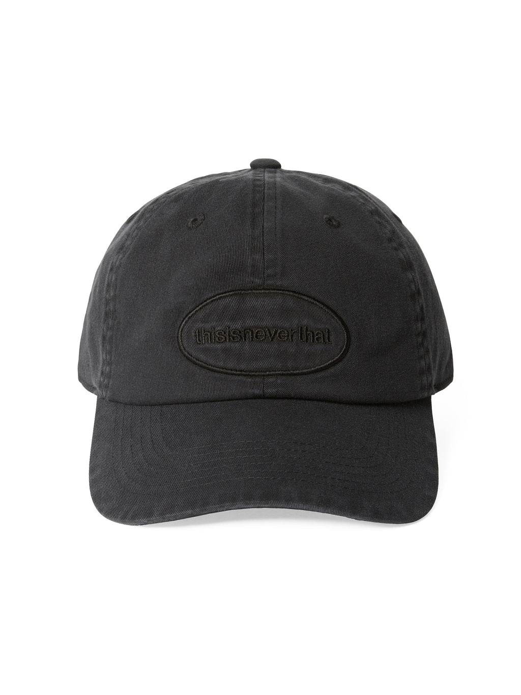 thisisneverthat - Overdyed E/T-Logo Cap (Black) product image 2 | TRAB K-Fashion Australia