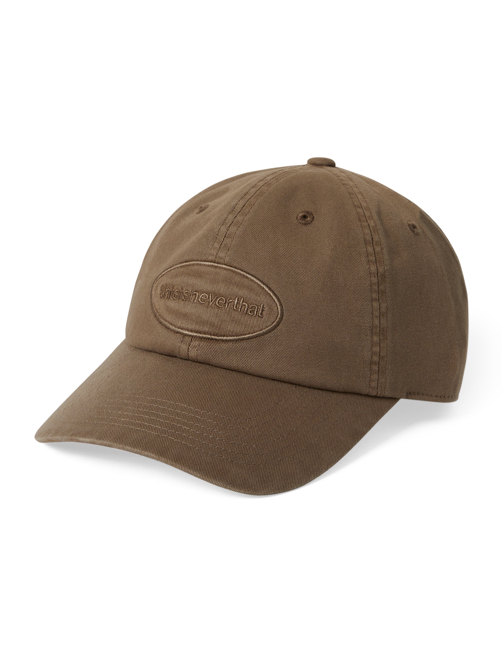 thisisneverthat - Overdyed E/T-Logo Cap (Camel) product image 1 | TRAB K-Fashion Australia