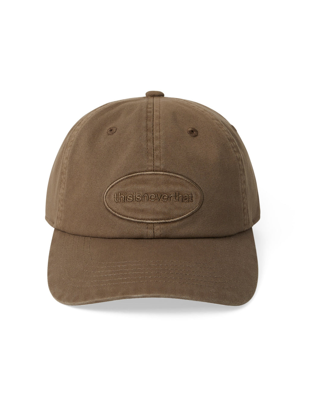 thisisneverthat - Overdyed E/T-Logo Cap (Camel) product image 2 | TRAB K-Fashion Australia