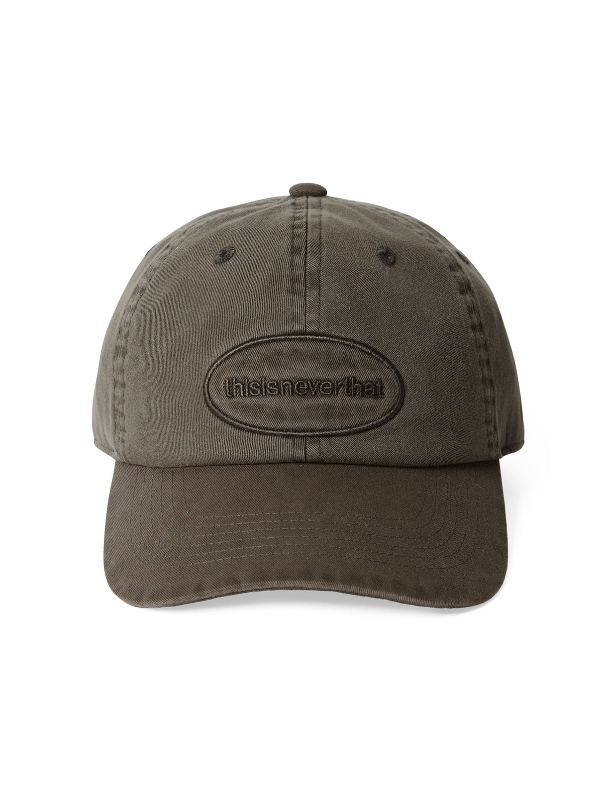 thisisneverthat - Overdyed E/T-Logo Cap (Charcoal) product image 2 | TRAB K-Fashion Australia