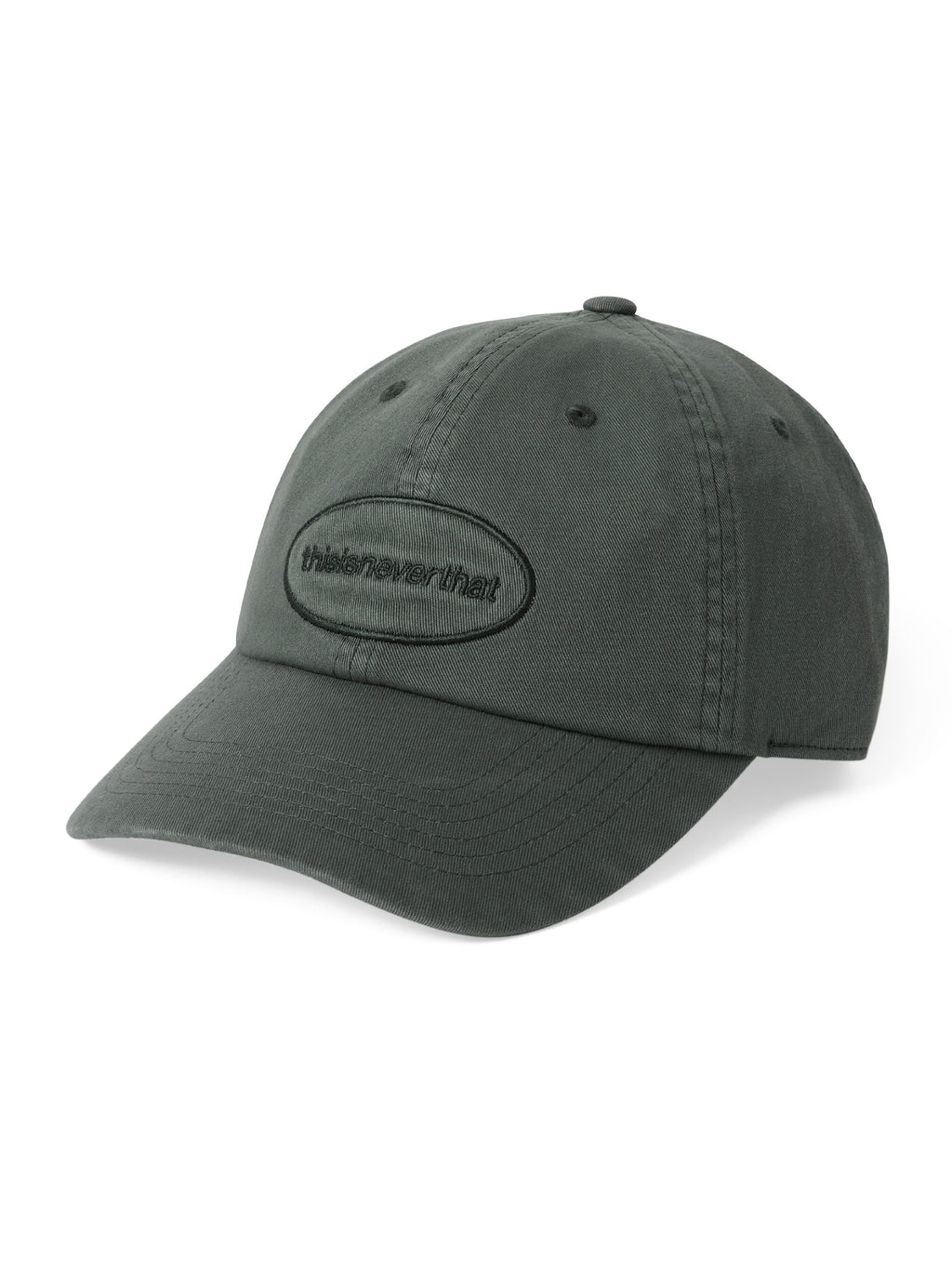 thisisneverthat - Overdyed E/T-Logo Cap (Green) product image 1 | TRAB K-Fashion Australia
