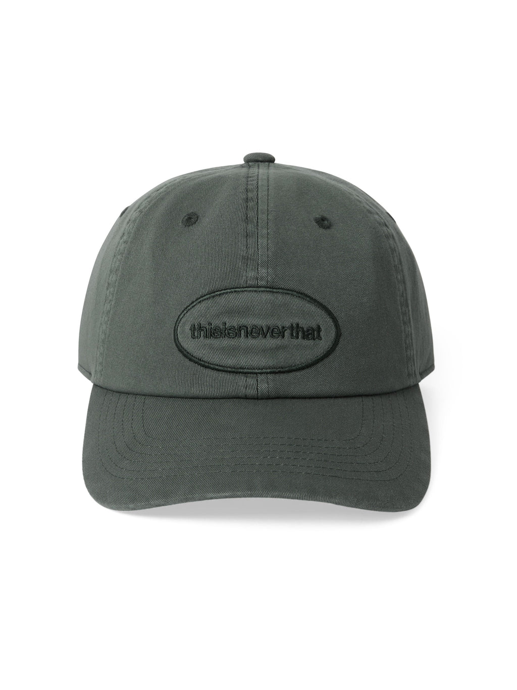 thisisneverthat - Overdyed E/T-Logo Cap (Green) product image 2 | TRAB K-Fashion Australia
