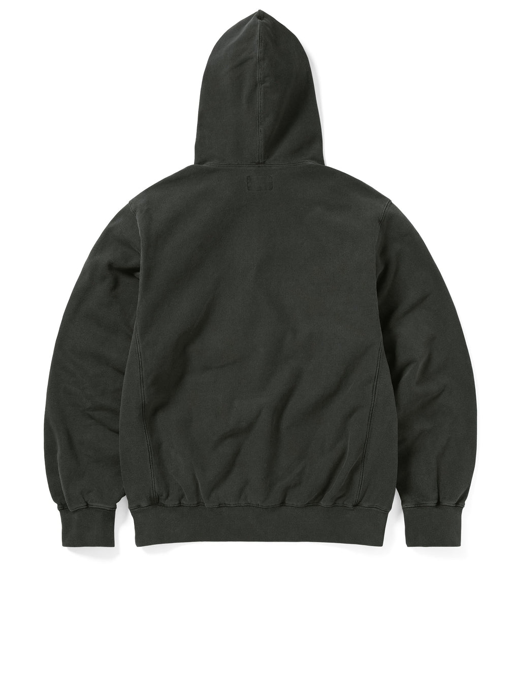 thisisneverthat - Overdyed Embroidery Hoodie Dusty (Charcoal) product image 3 | TRAB K-Fashion Australia