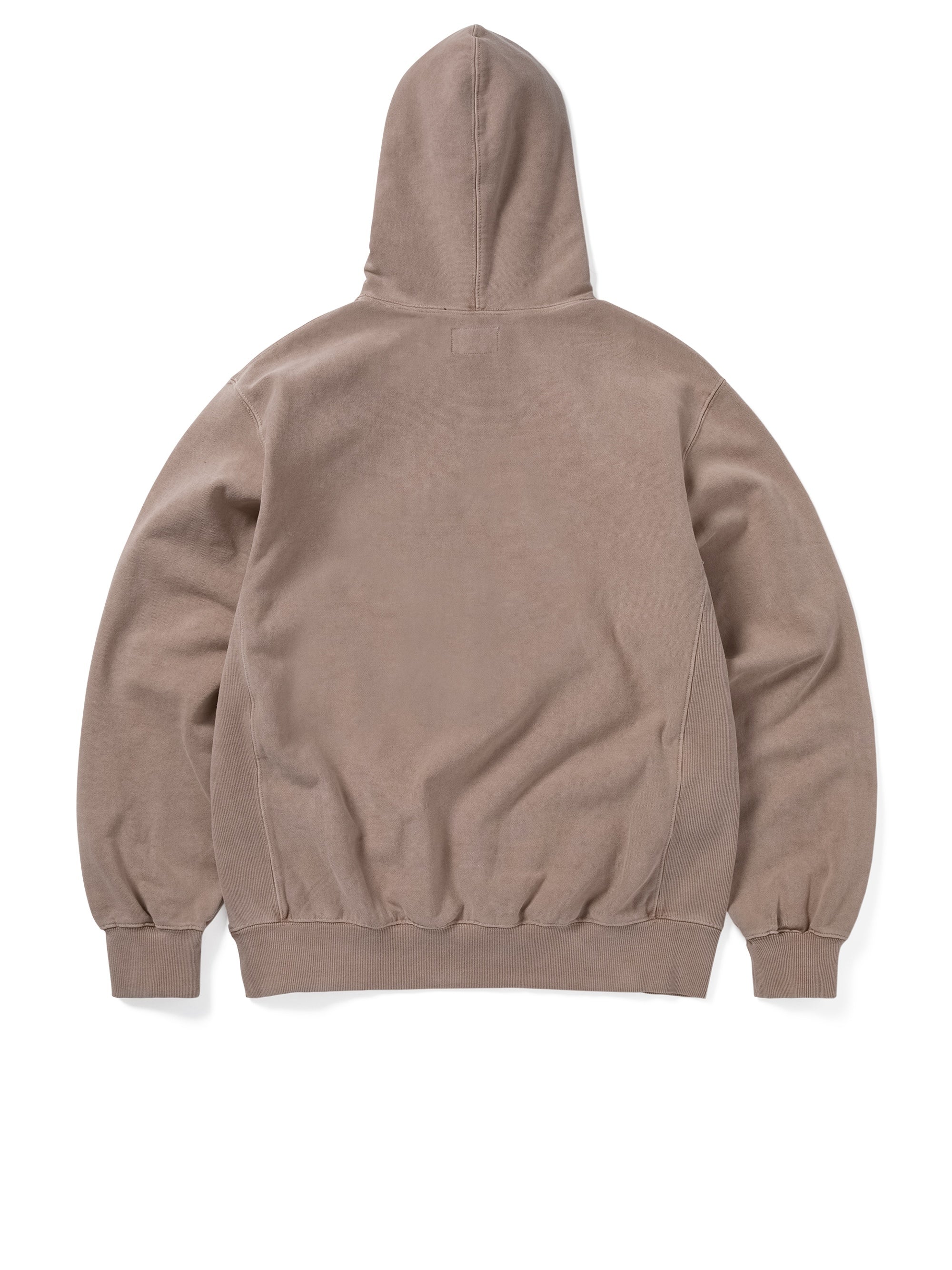 thisisneverthat - Overdyed Embroidery Hoodie Dusty (Pink) product image 3 | TRAB K-Fashion Australia