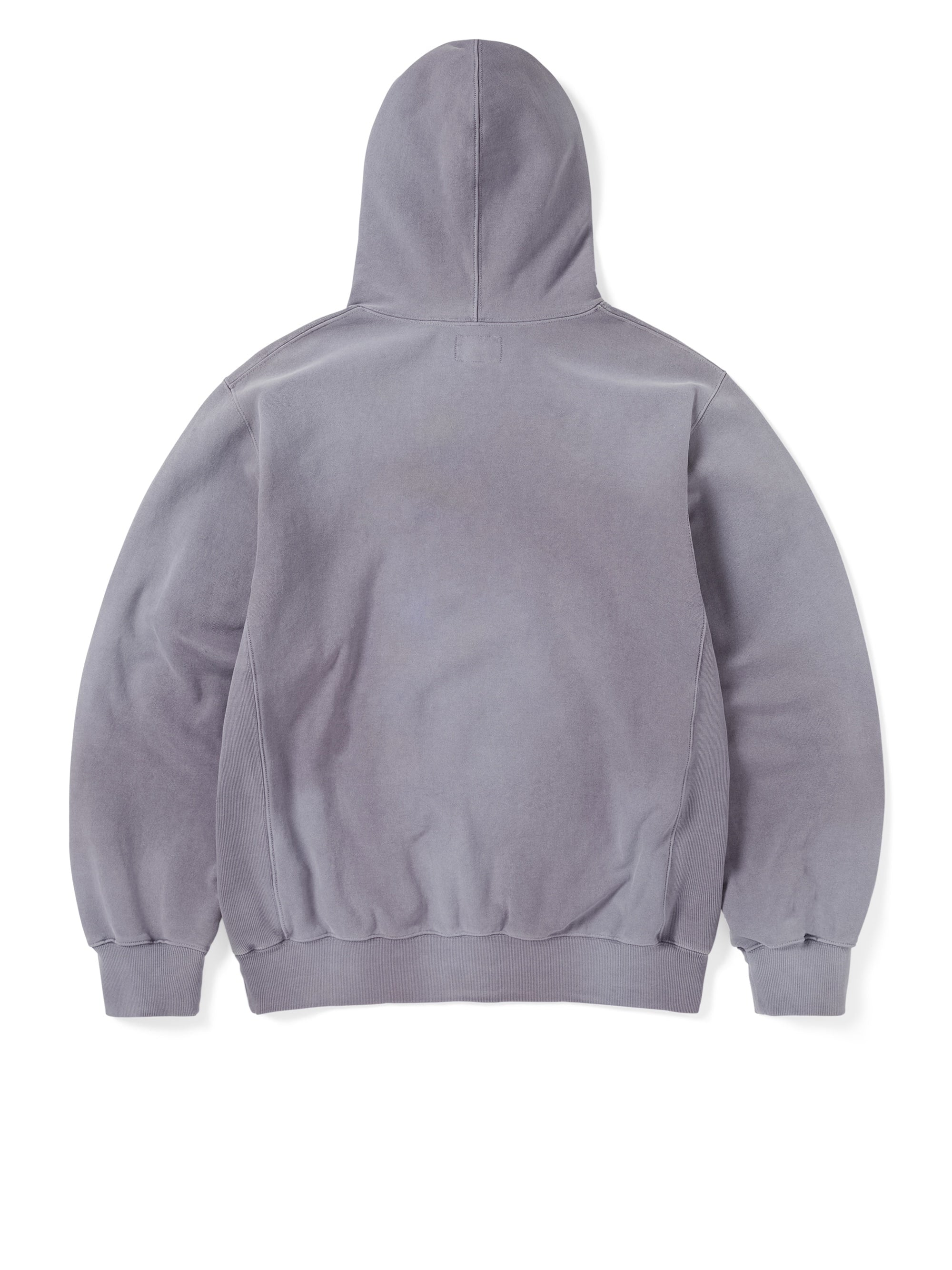 thisisneverthat - Overdyed Embroidery Hoodie (Faded Purple) product image 3 | TRAB K-Fashion Australia