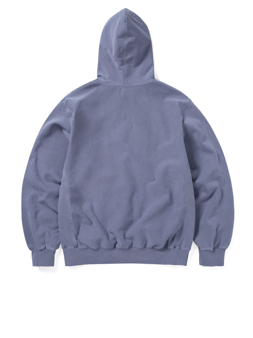thisisneverthat - Overdyed Embroidery Hoodie (Purple Grey) product image 3 | TRAB K-Fashion Australia