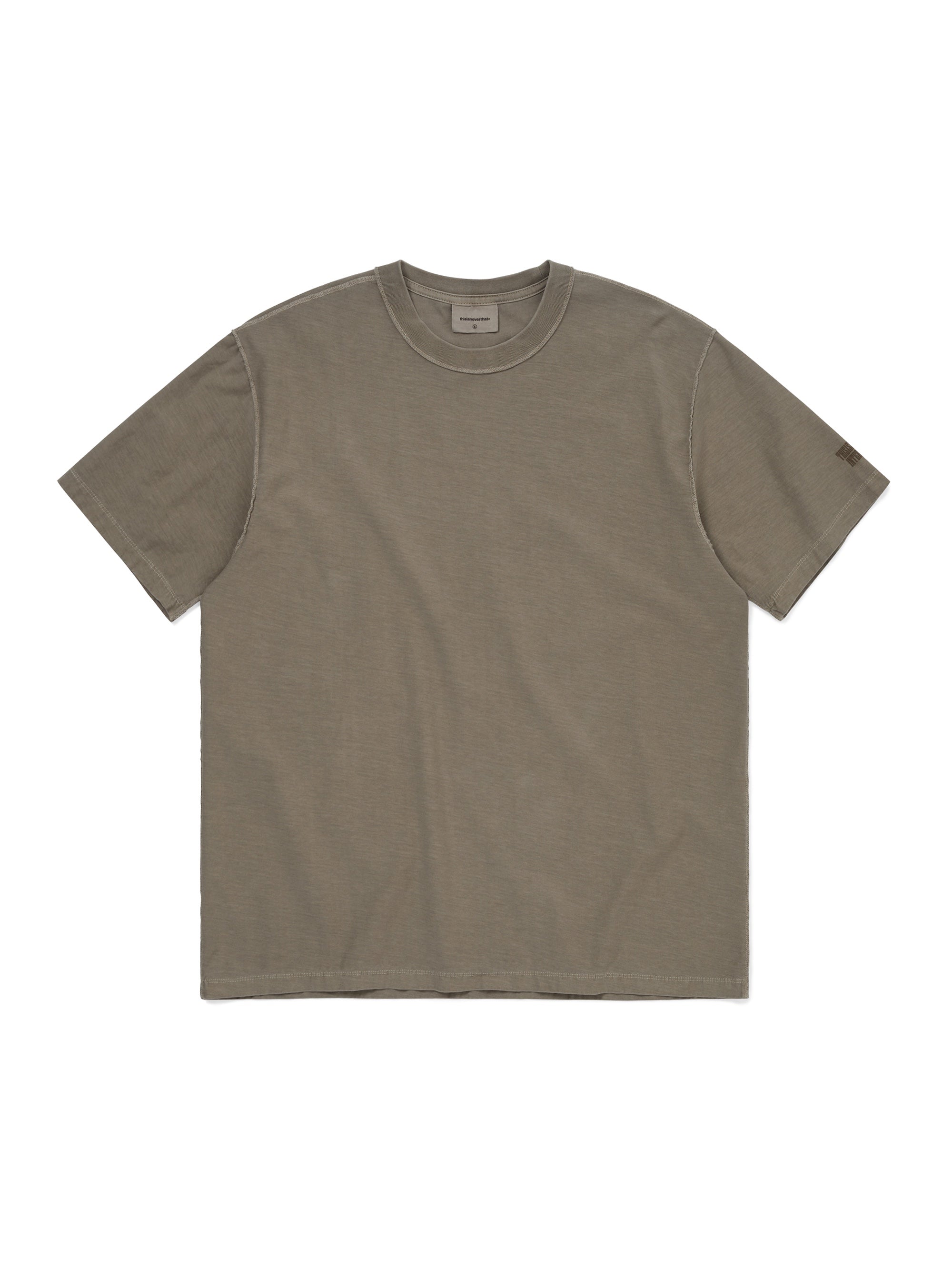 thisisneverthat - Overdyed Reverse Tee (Desert Grey) product image 1 | TRAB K-Fashion Australia