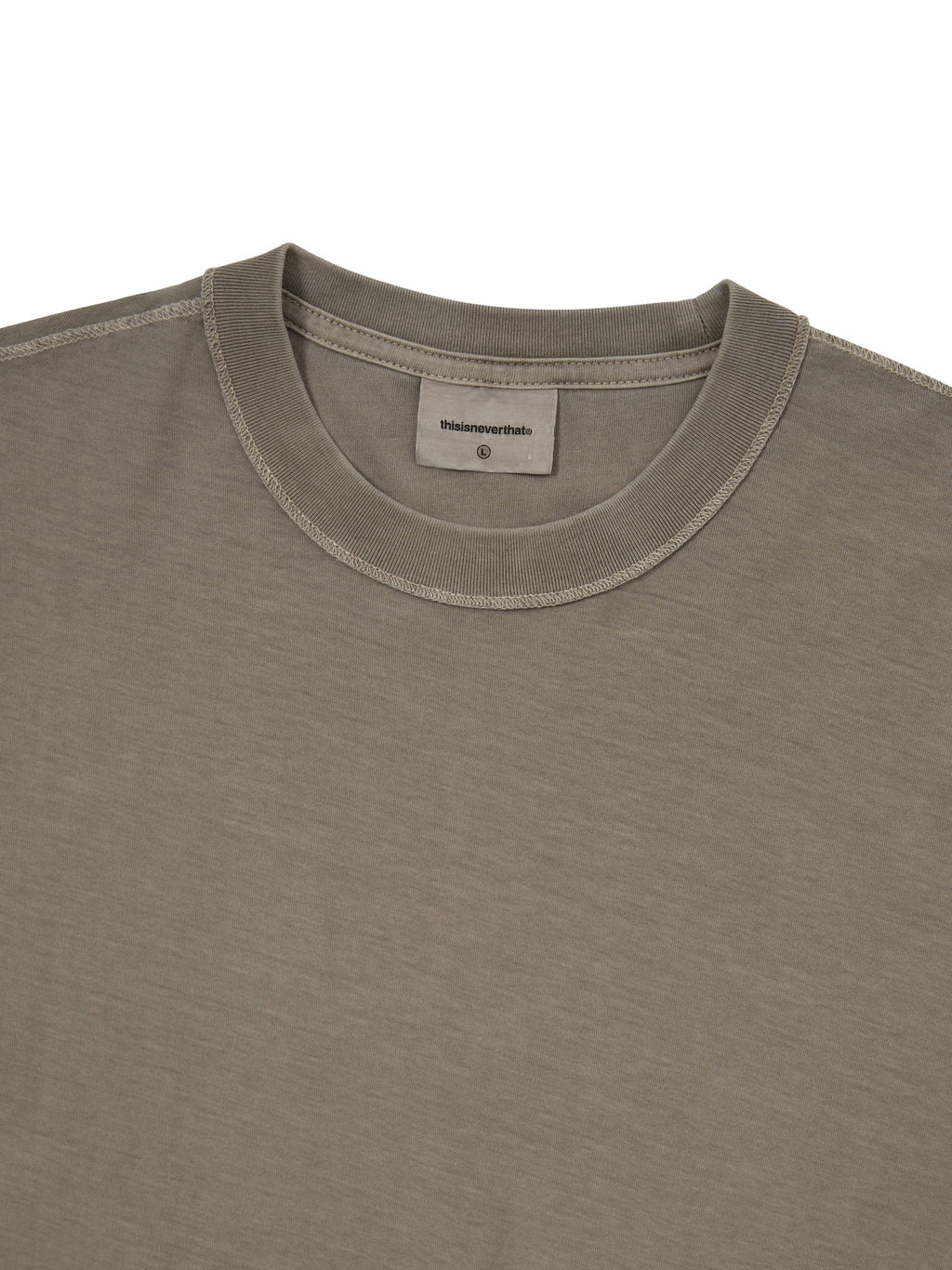 thisisneverthat - Overdyed Reverse Tee (Desert Grey) product image 2 | TRAB K-Fashion Australia