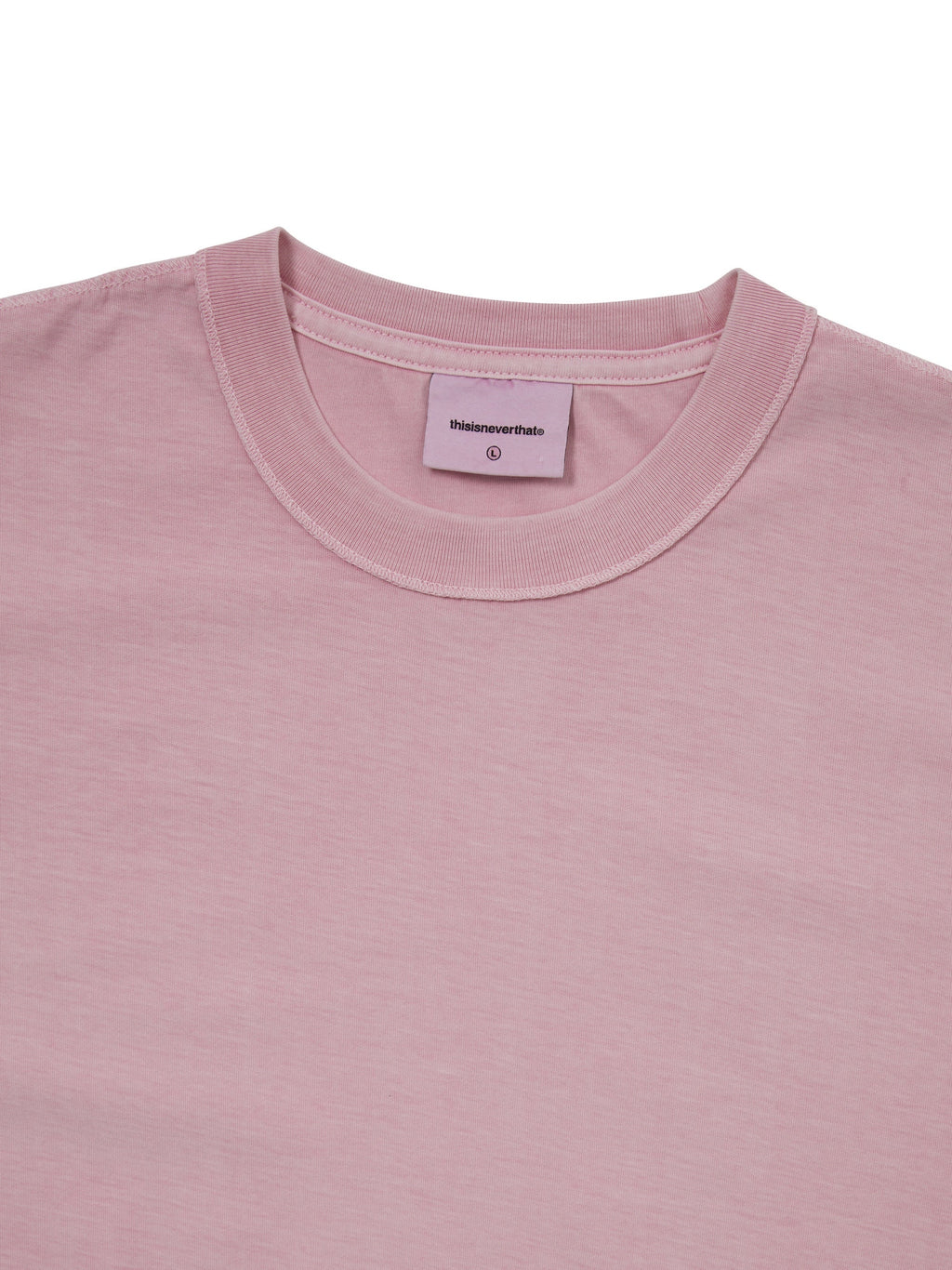 thisisneverthat - Overdyed Reverse Tee (Pink) product image 2 | TRAB K-Fashion Australia