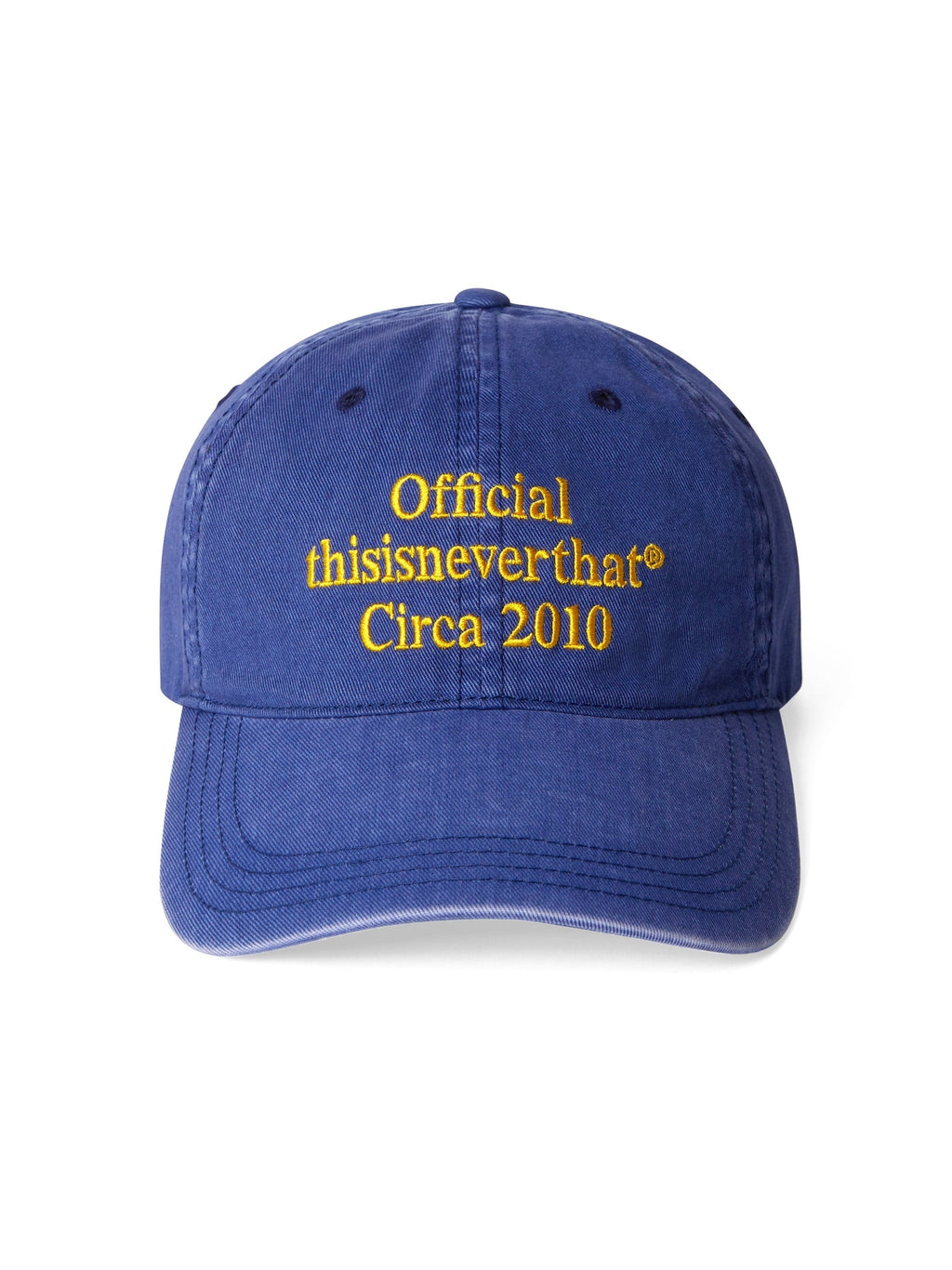 thisisneverthat - Overdyed Times Cap (Royal) product image 2 | TRAB K-Fashion Australia