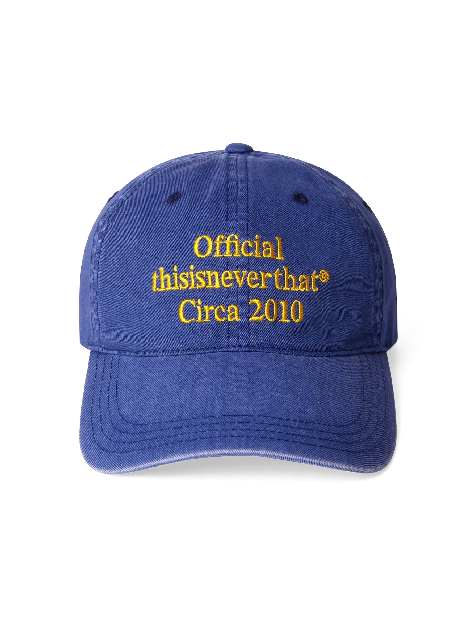 thisisneverthat - Overdyed Times Cap (Royal) product image 2 | TRAB K-Fashion Australia