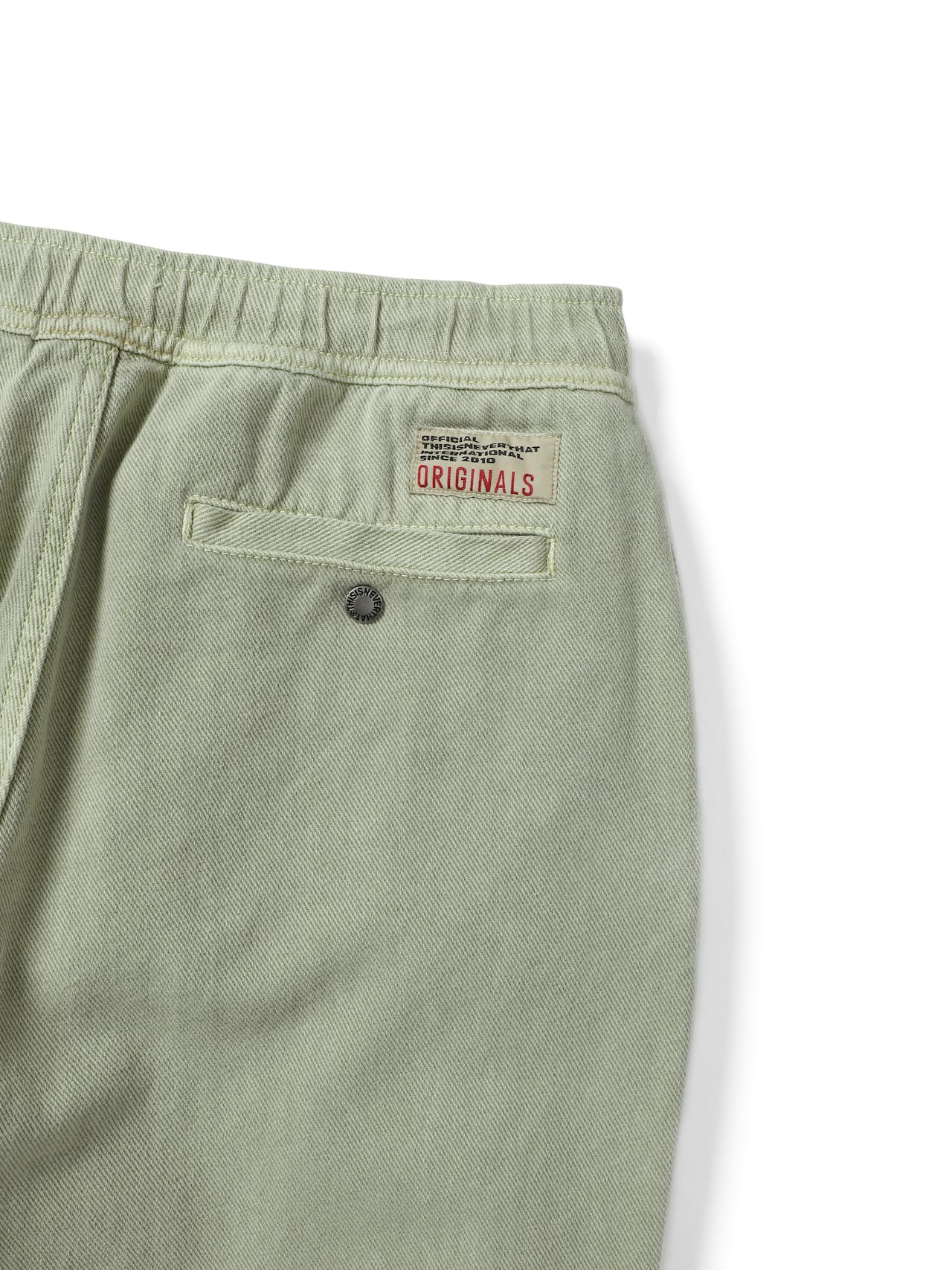 thisisneverthat - Overdyed Twill Pant (beige) product image 5 | TRAB K-Fashion Australia