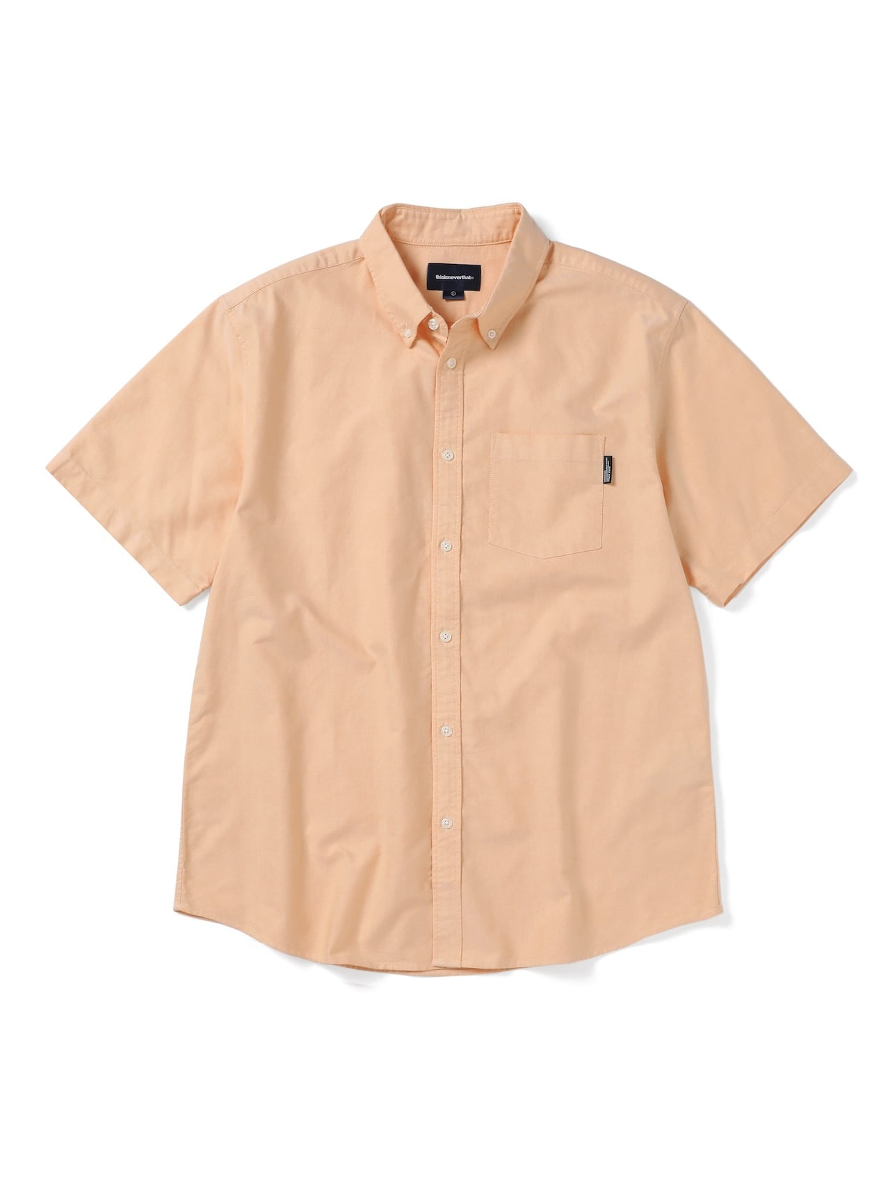 thisisneverthat - Oxford S/S Shirt (Apricot) product image 1 | TRAB K-Fashion Australia