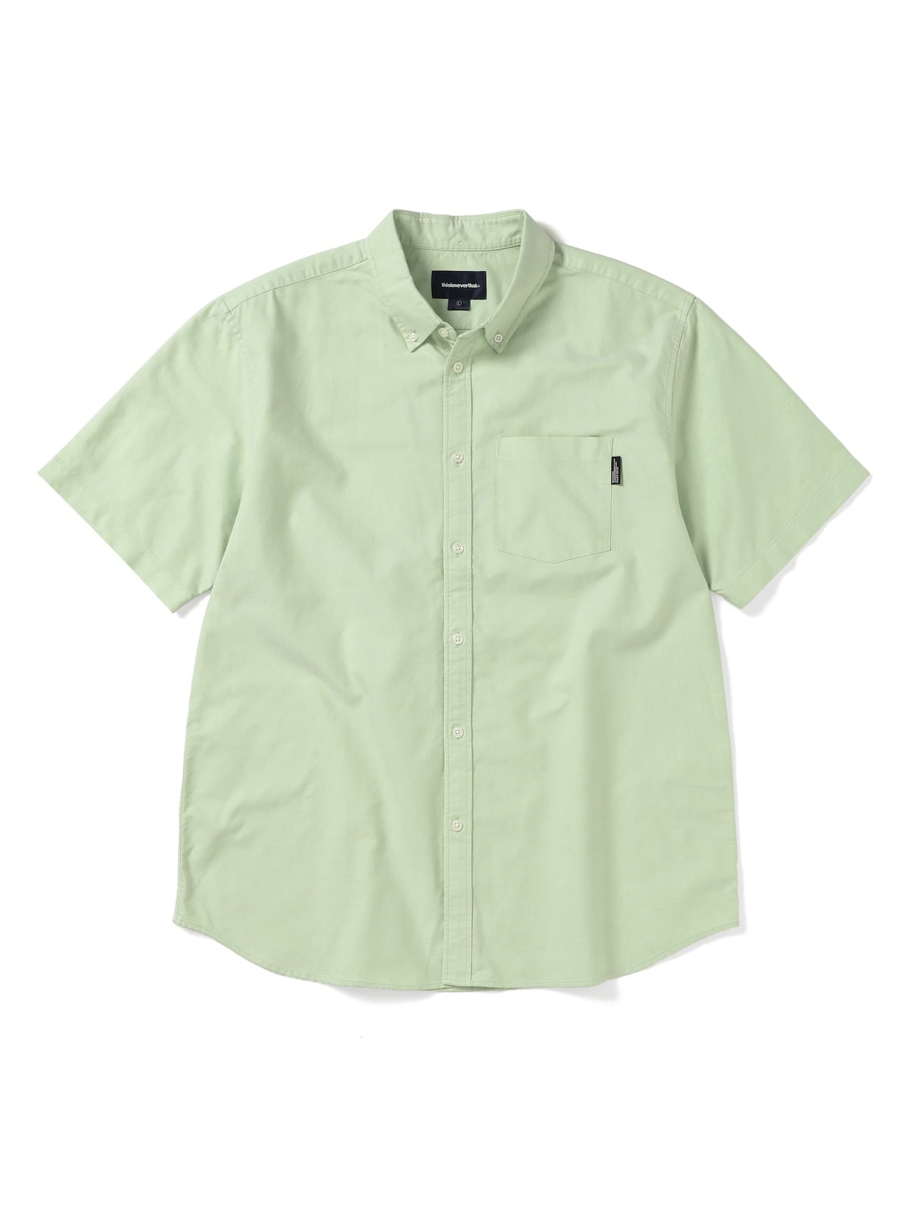 thisisneverthat - Oxford S/S Shirt (Green) product image 1 | TRAB K-Fashion Australia