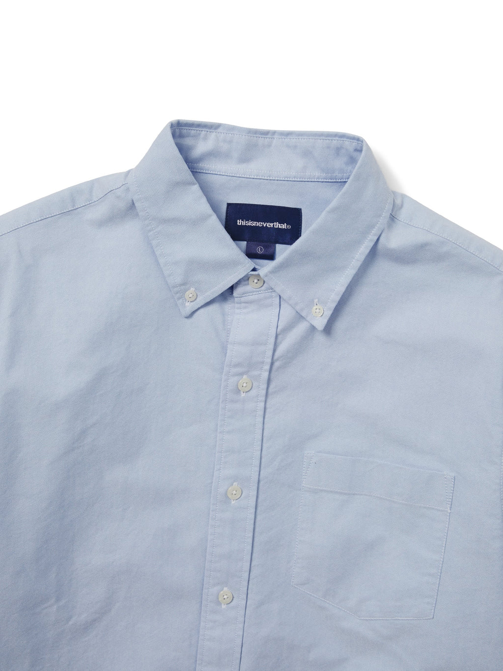 thisisneverthat - Oxford Shirt (Blue) product image 2 | TRAB K-Fashion Australia