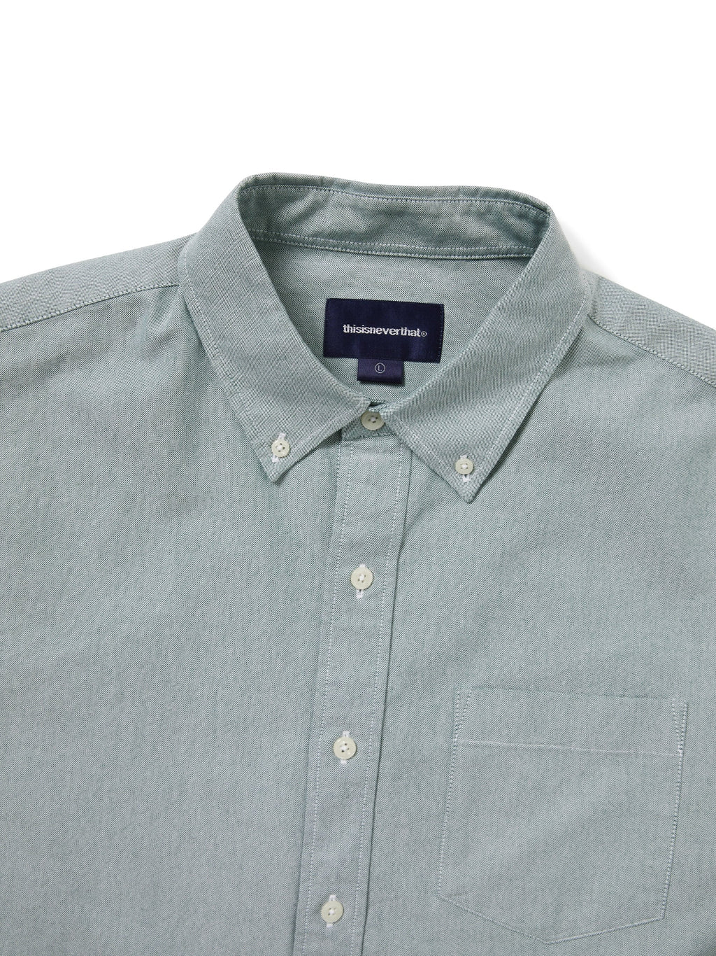 thisisneverthat - Oxford Shirt (Green) product image 2 | TRAB K-Fashion Australia