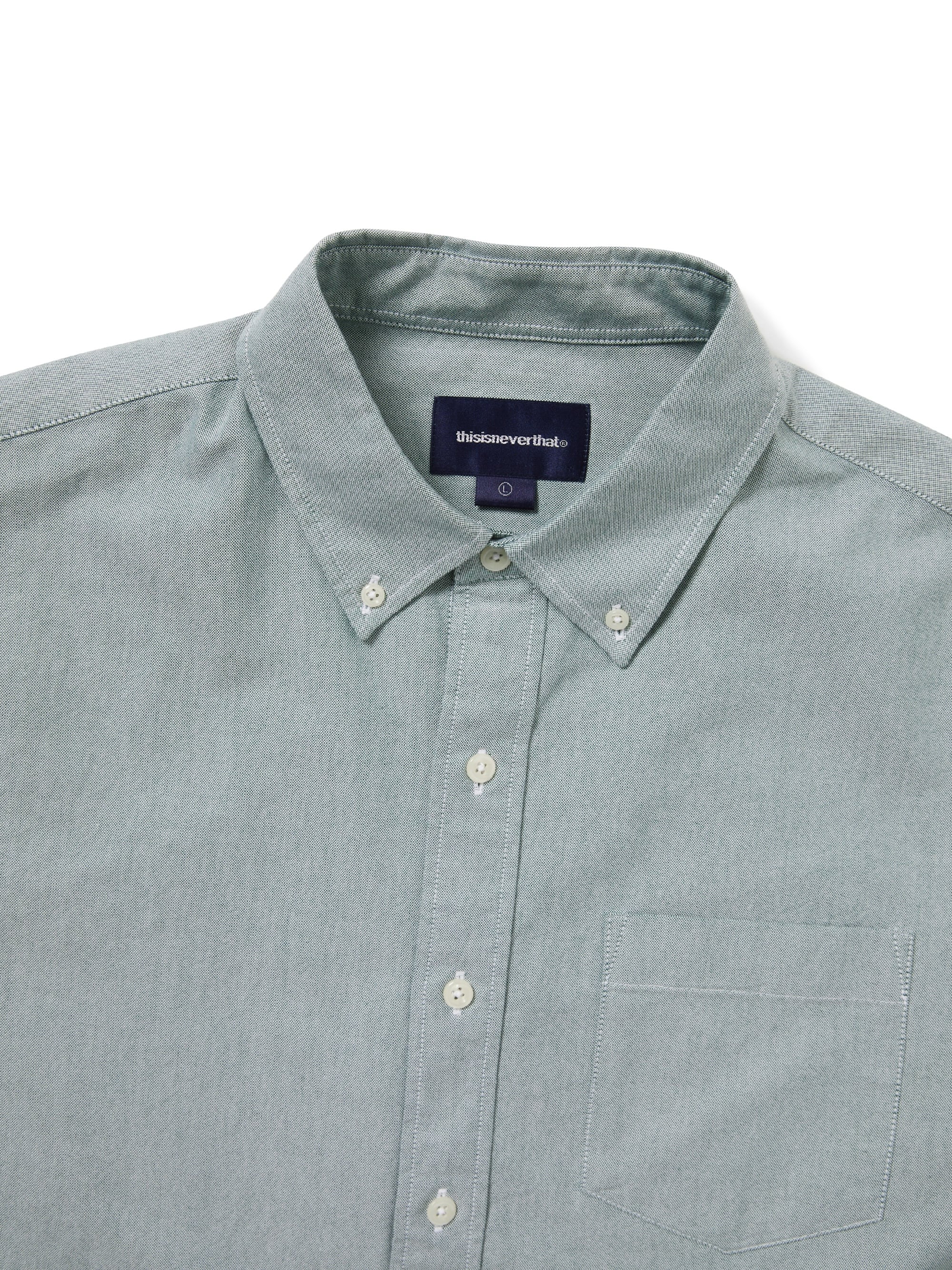 thisisneverthat - Oxford Shirt (Green) product image 2 | TRAB K-Fashion Australia