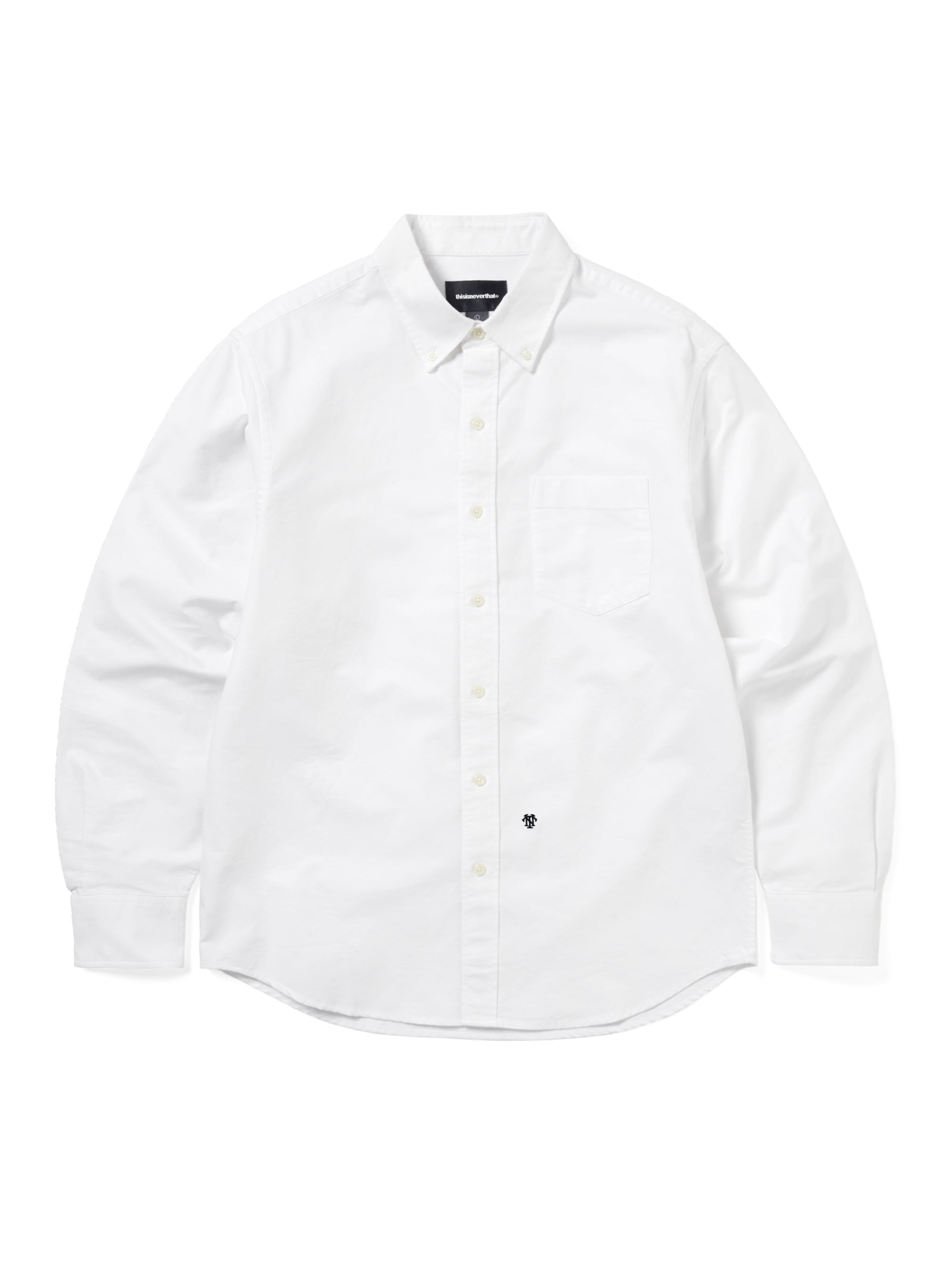 thisisneverthat - Oxford Shirt (White) product image 1 | TRAB K-Fashion Australia