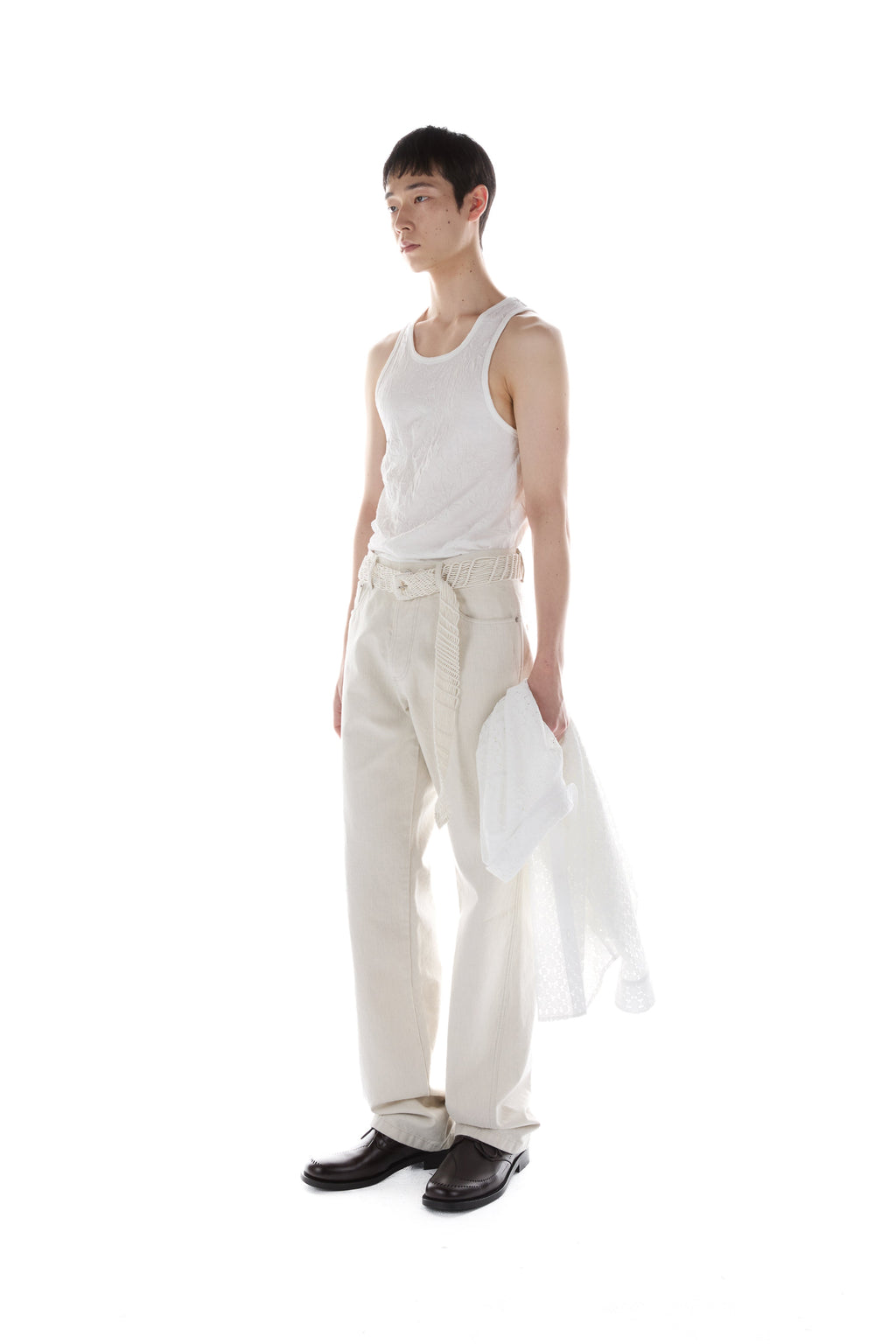 Post Archive Faction - Tank (Archive) (Creased White) product image 7 | TRAB K-Fashion Australia
