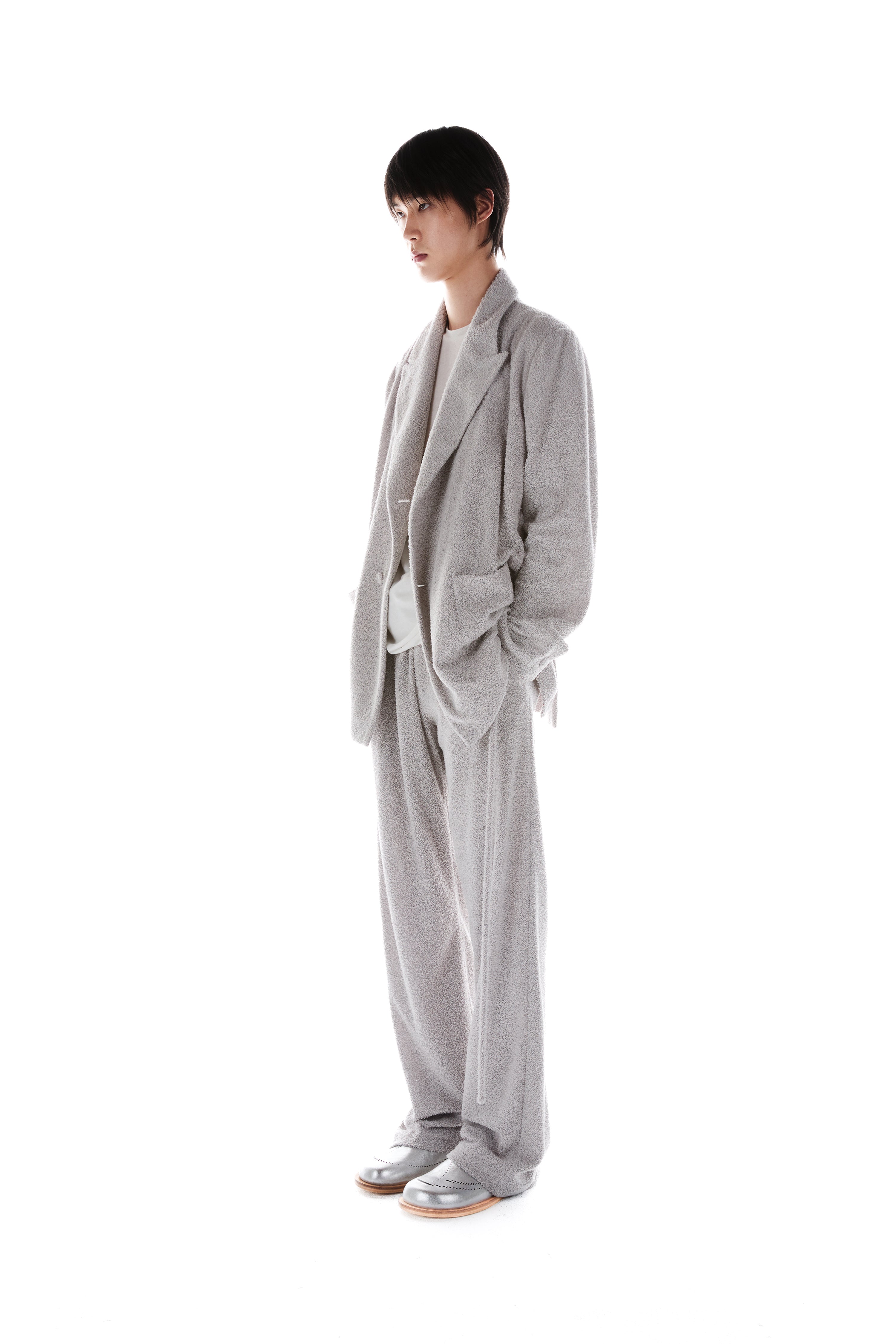 Post Archive Faction - Drifter Double Trousers (2026) (Grey Terry) product image 7 | TRAB K-Fashion Australia