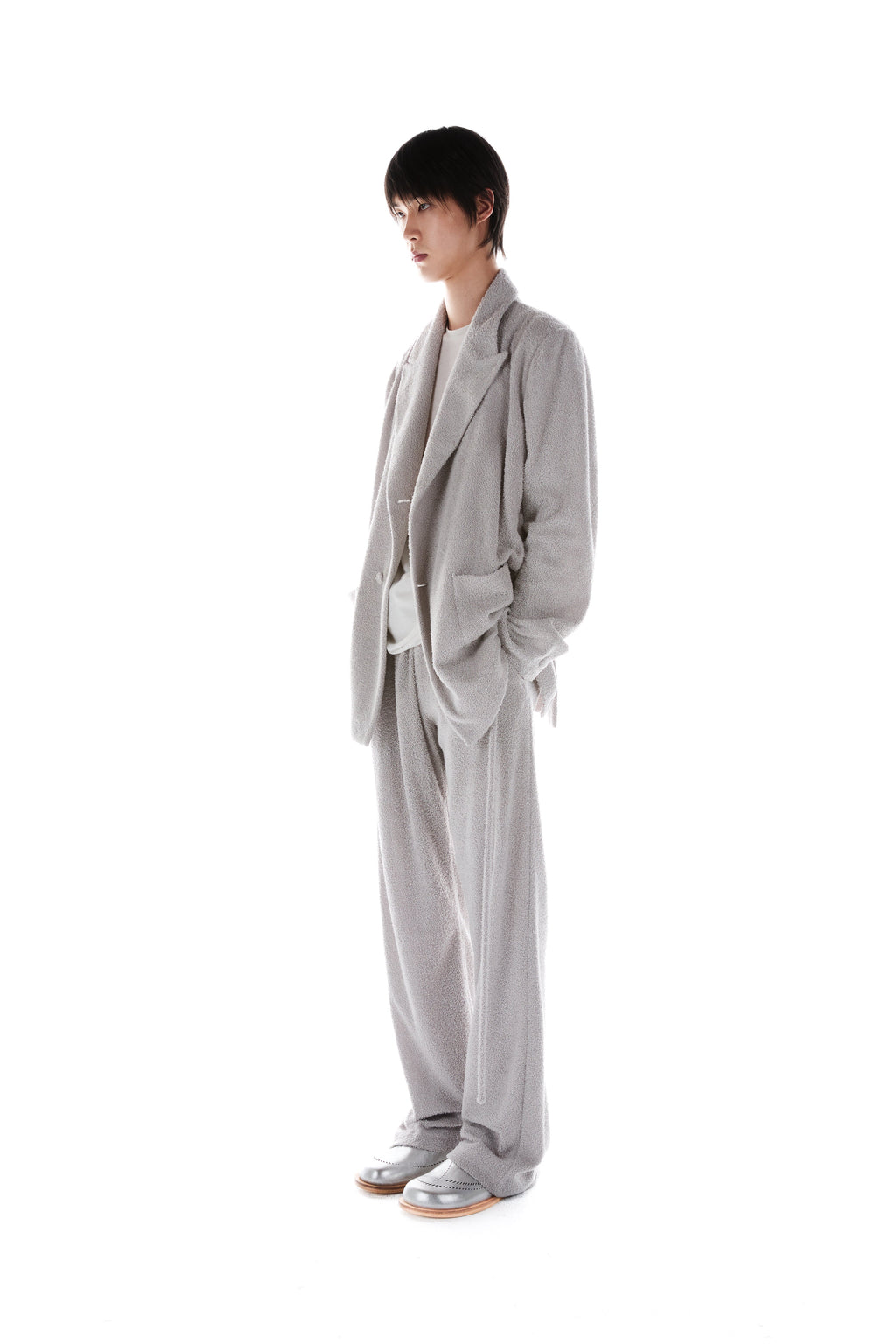 Post Archive Faction - Drifter Double Jacket (Grey Terry) product image 7 | TRAB K-Fashion Australia