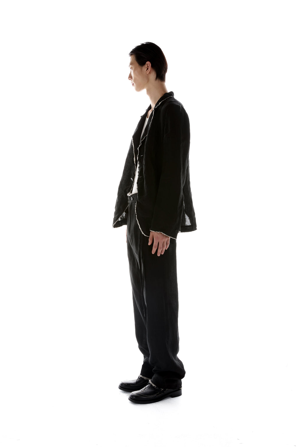 Post Archive Faction - Drifter Single Trousers (2026) (Black Linen) product image 7 | TRAB K-Fashion Australia