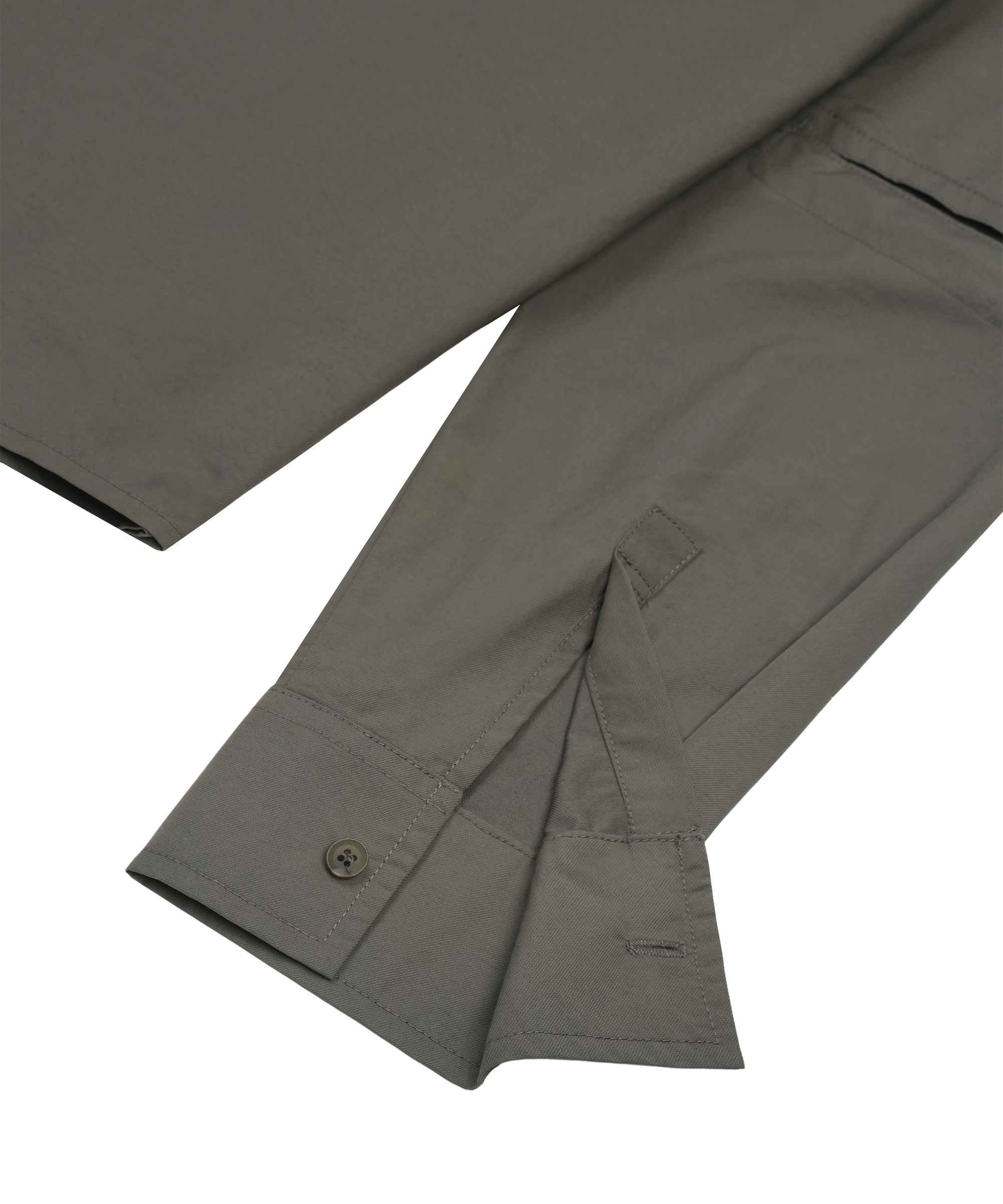 San San Gear - Paneled Shirt (Brown) product image 4 | TRAB K-Fashion Australia