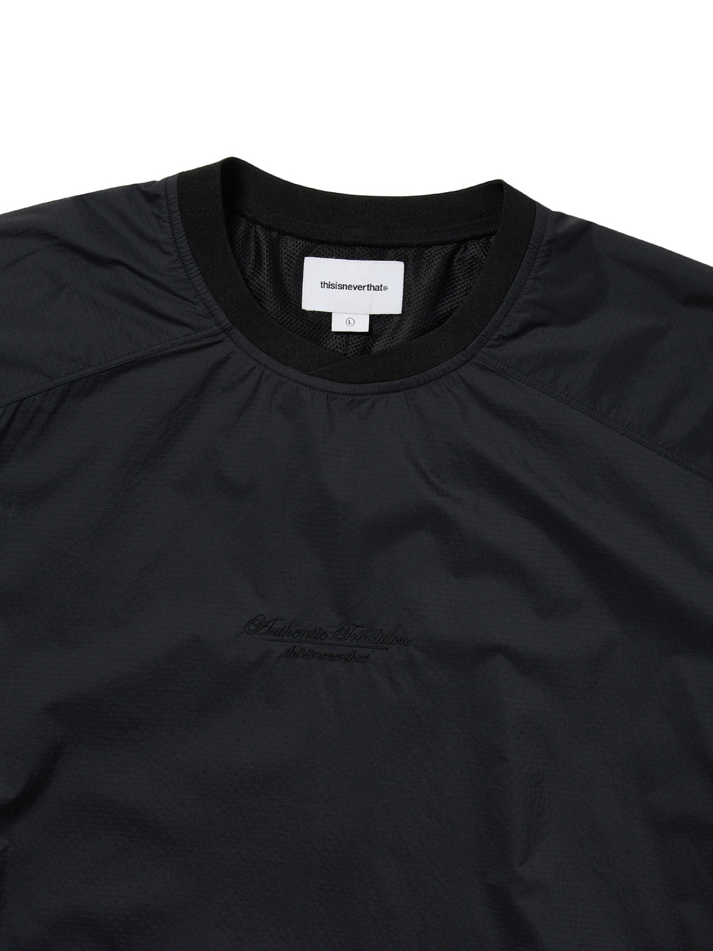 thisisneverthat - PERTEX® EQ Wind Pullover (Black) product image 2 | TRAB K-Fashion Australia