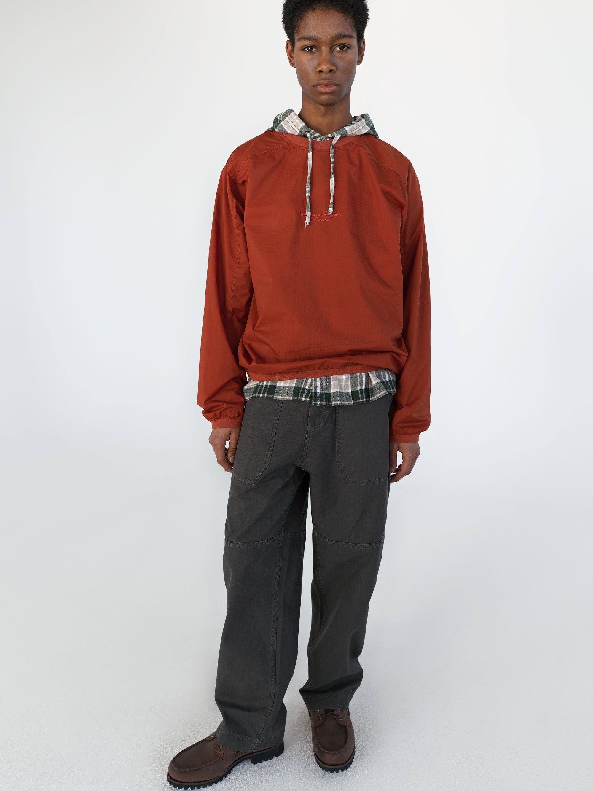 thisisneverthat - PERTEX® EQ Wind Pullover (Brick) product image 5 | TRAB K-Fashion Australia