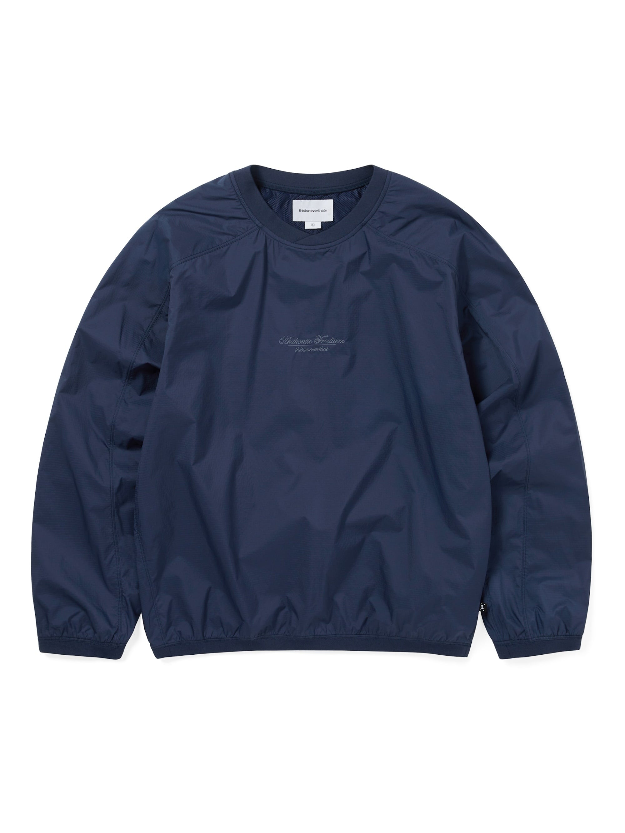 thisisneverthat - PERTEX® EQ Wind Pullover (Navy) product image 1 | TRAB K-Fashion Australia