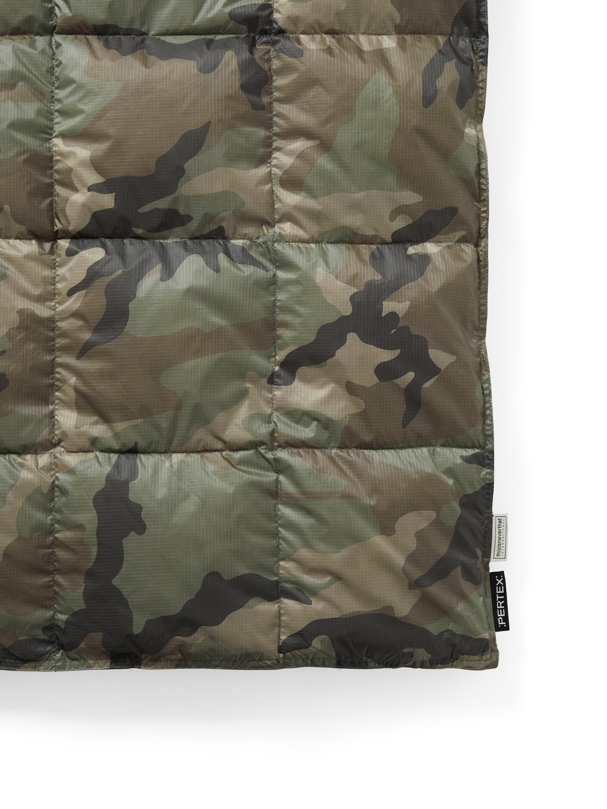 thisisneverthat - PERTEX® Down Blanket (Camo) product image 4 | TRAB K-Fashion Australia