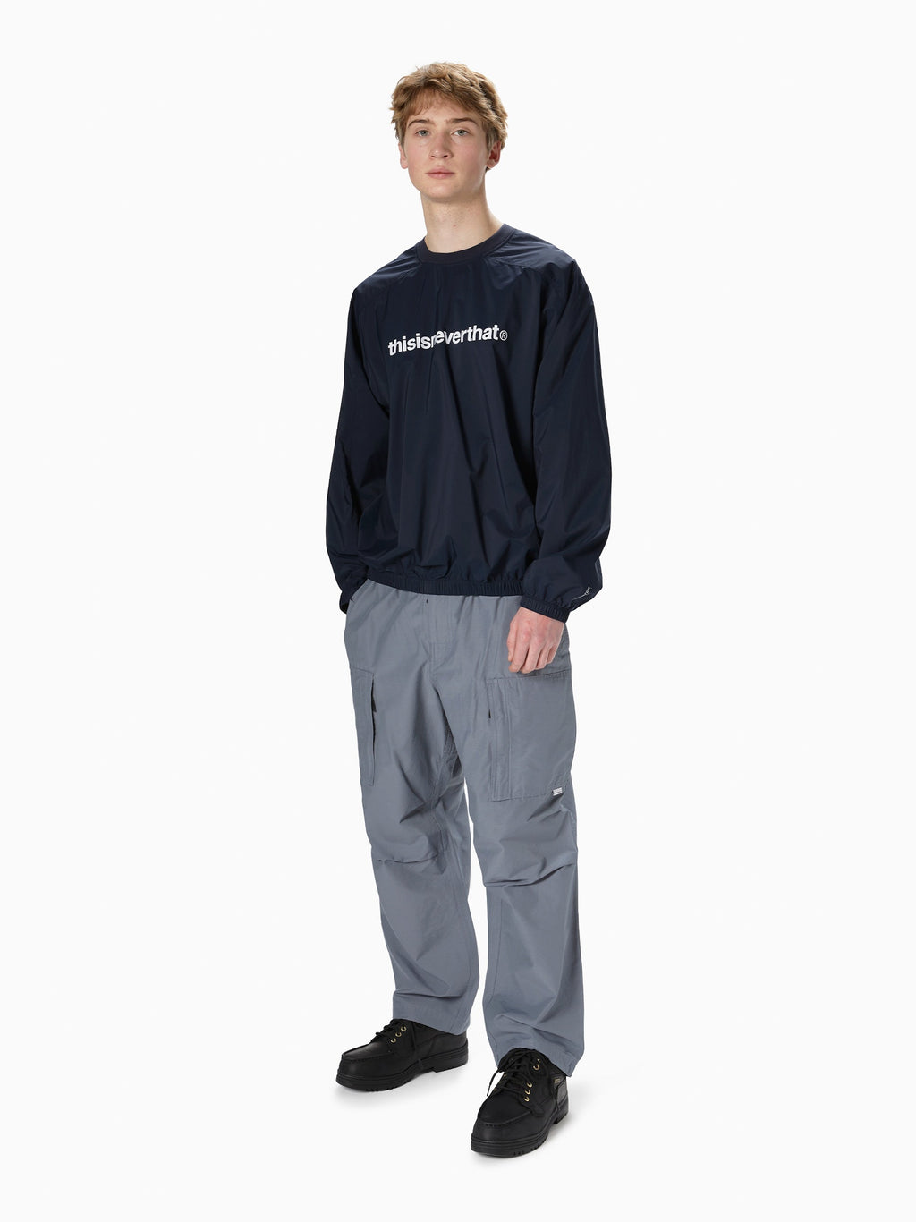 thisisneverthat - PERTEX® EQ Trail Pullover (Navy) product image 5 | TRAB K-Fashion Australia